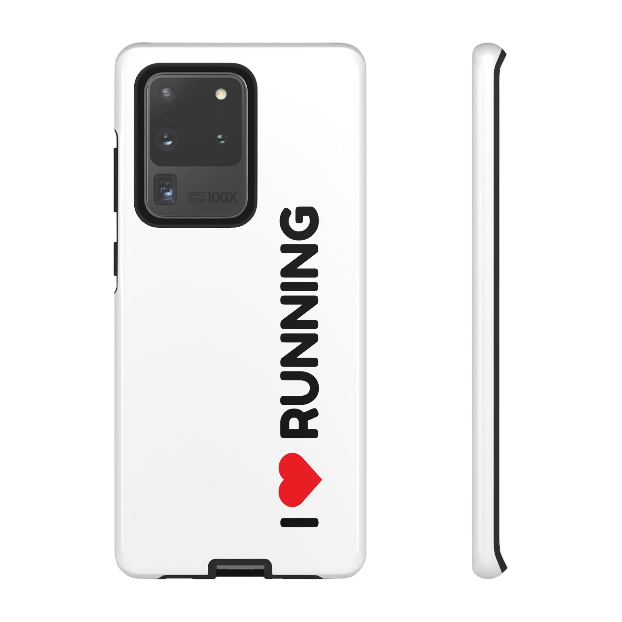 Phone Case — I Love Running Protective Slim Case for Runners
