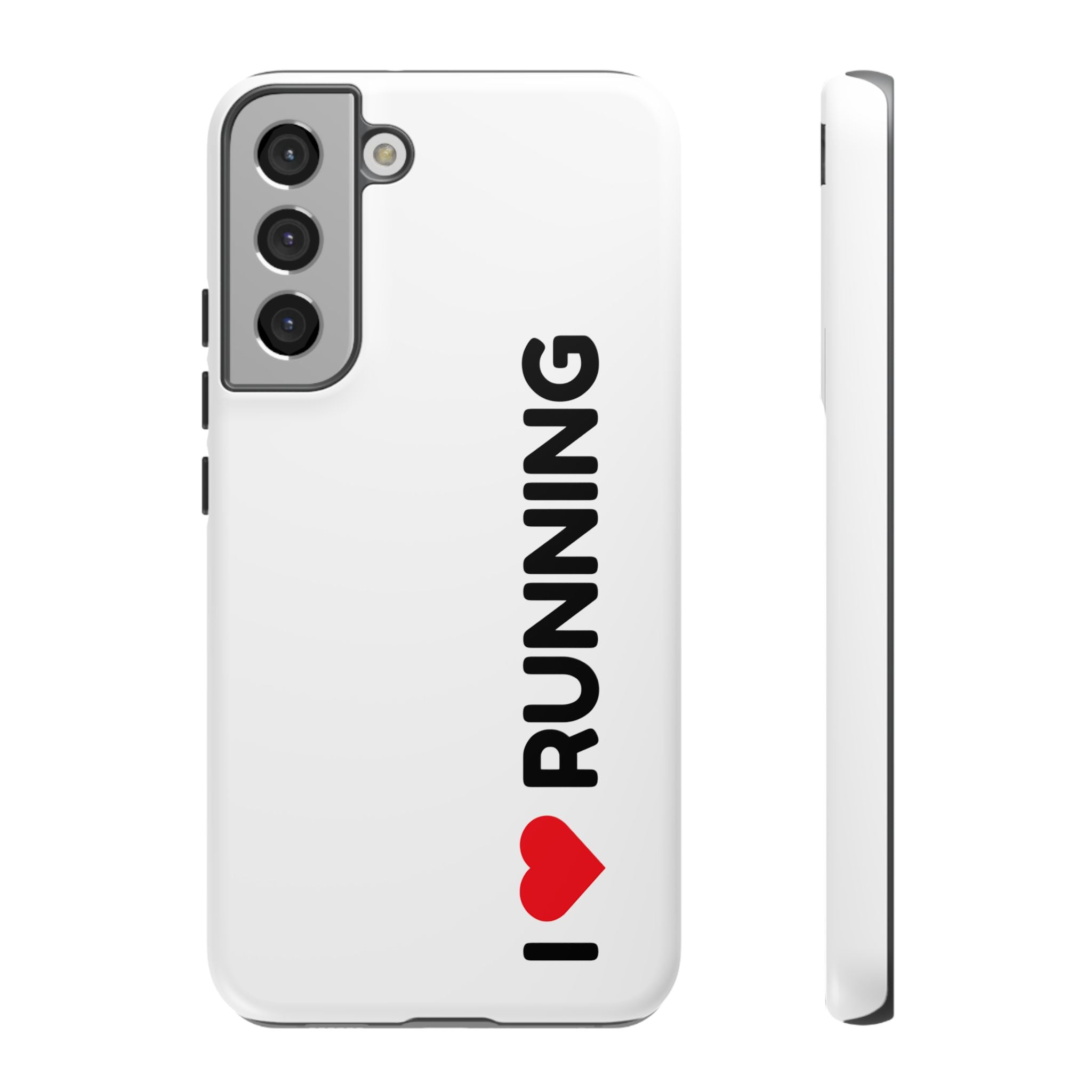 Phone Case — I Love Running Protective Slim Case for Runners