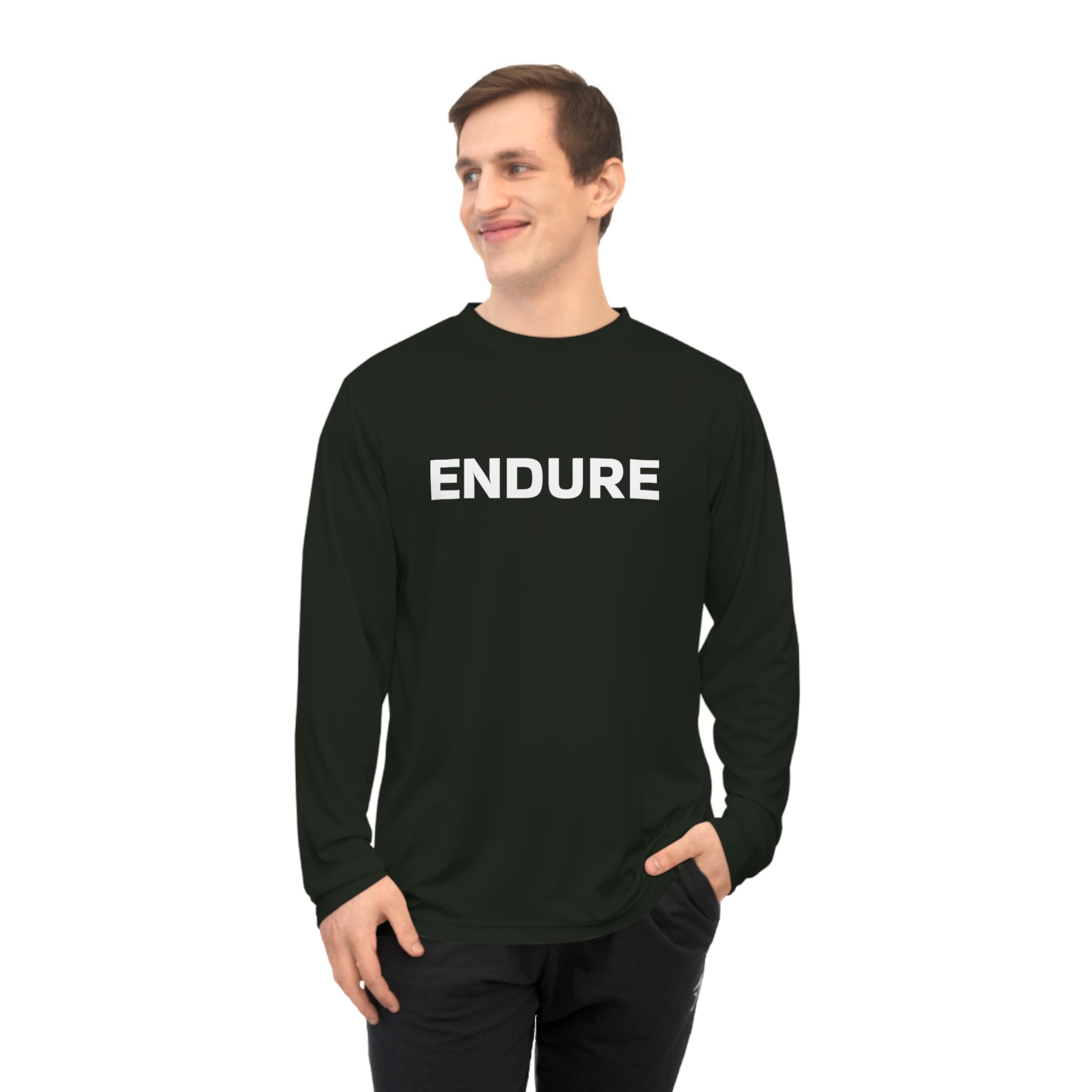 Endure Performance Long Sleeve Shirt — Motivational Athletic Tee