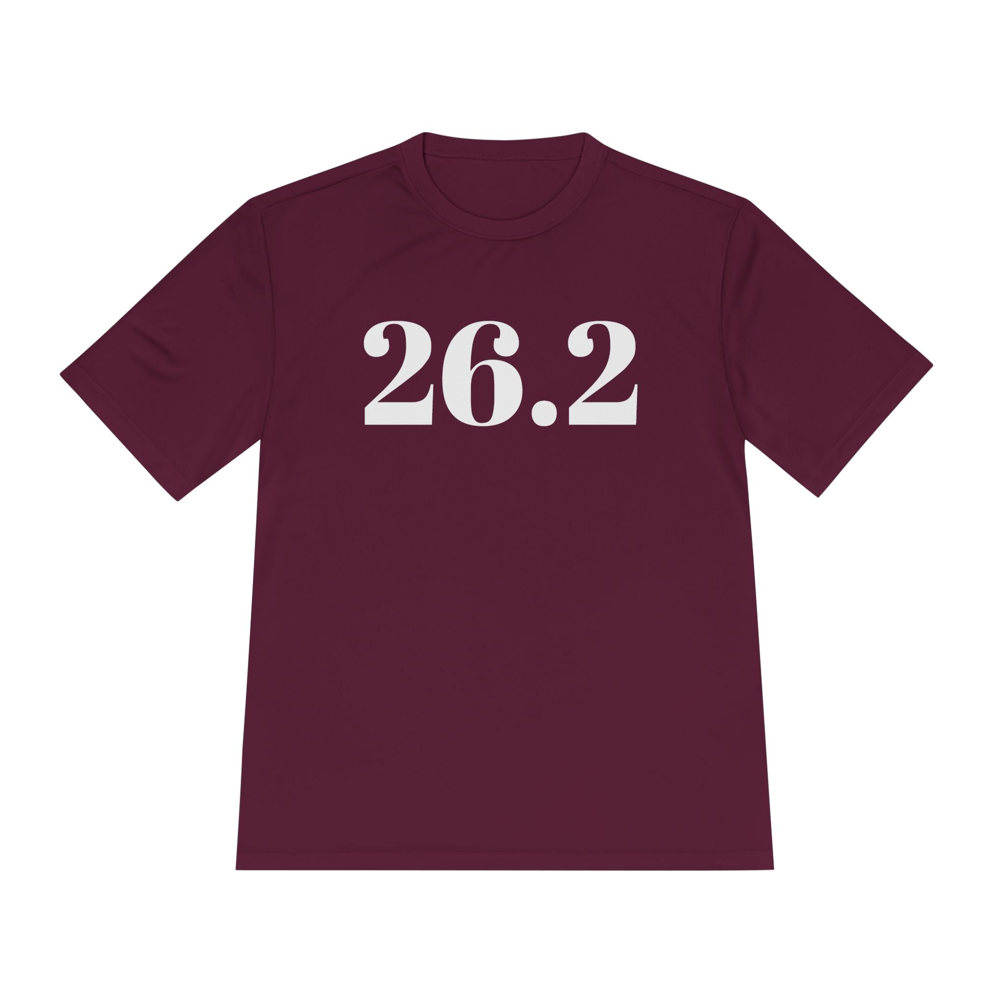 Marathon 26.2 Moisture - Wicking Tee - Best Run Yet Apparel and Gifts