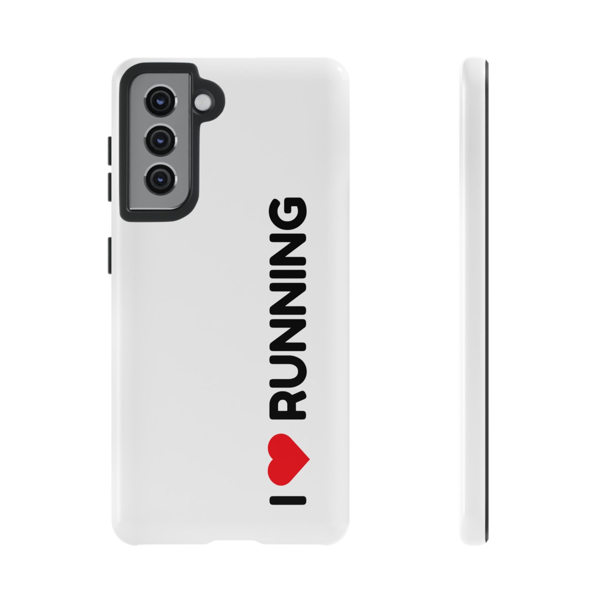 Phone Case — I Love Running Protective Slim Case for Runners