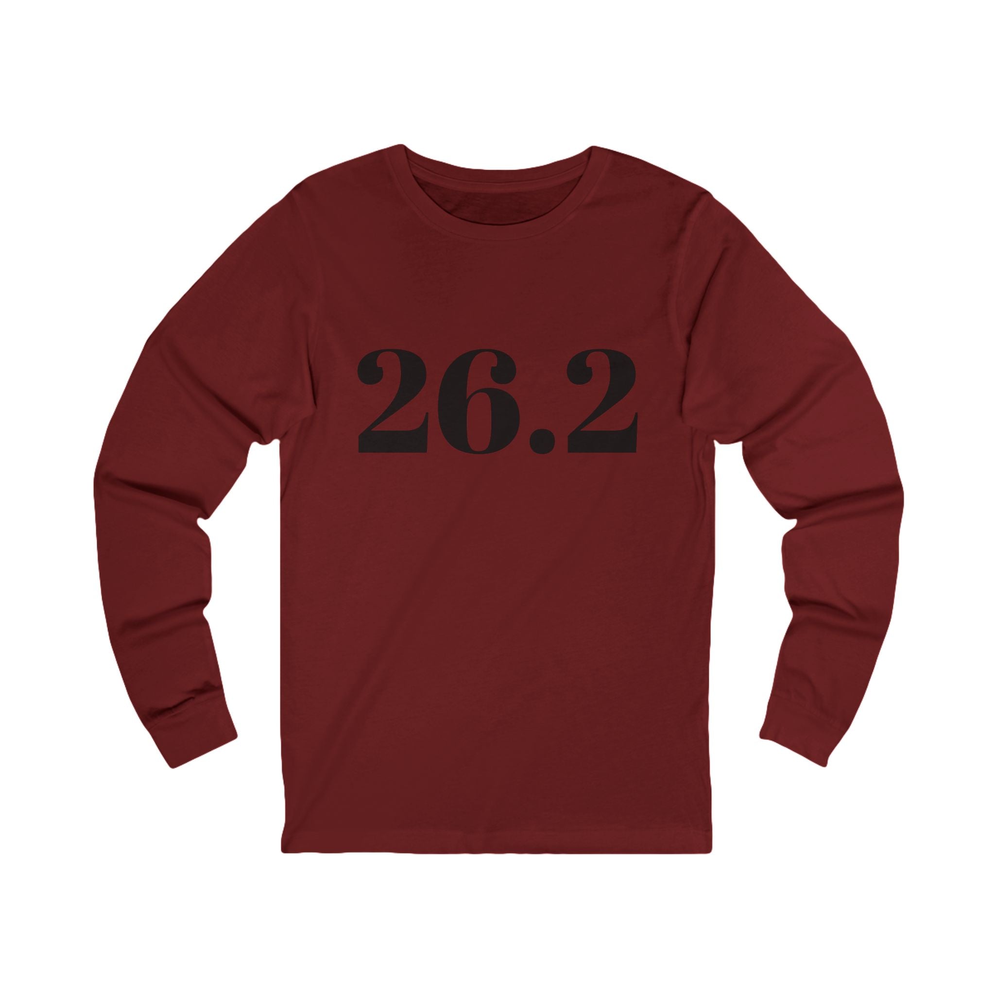 26.2 Marathon Long Sleeve Tee — Runner Race Shirt - Best Run Yet Apparel and Gifts