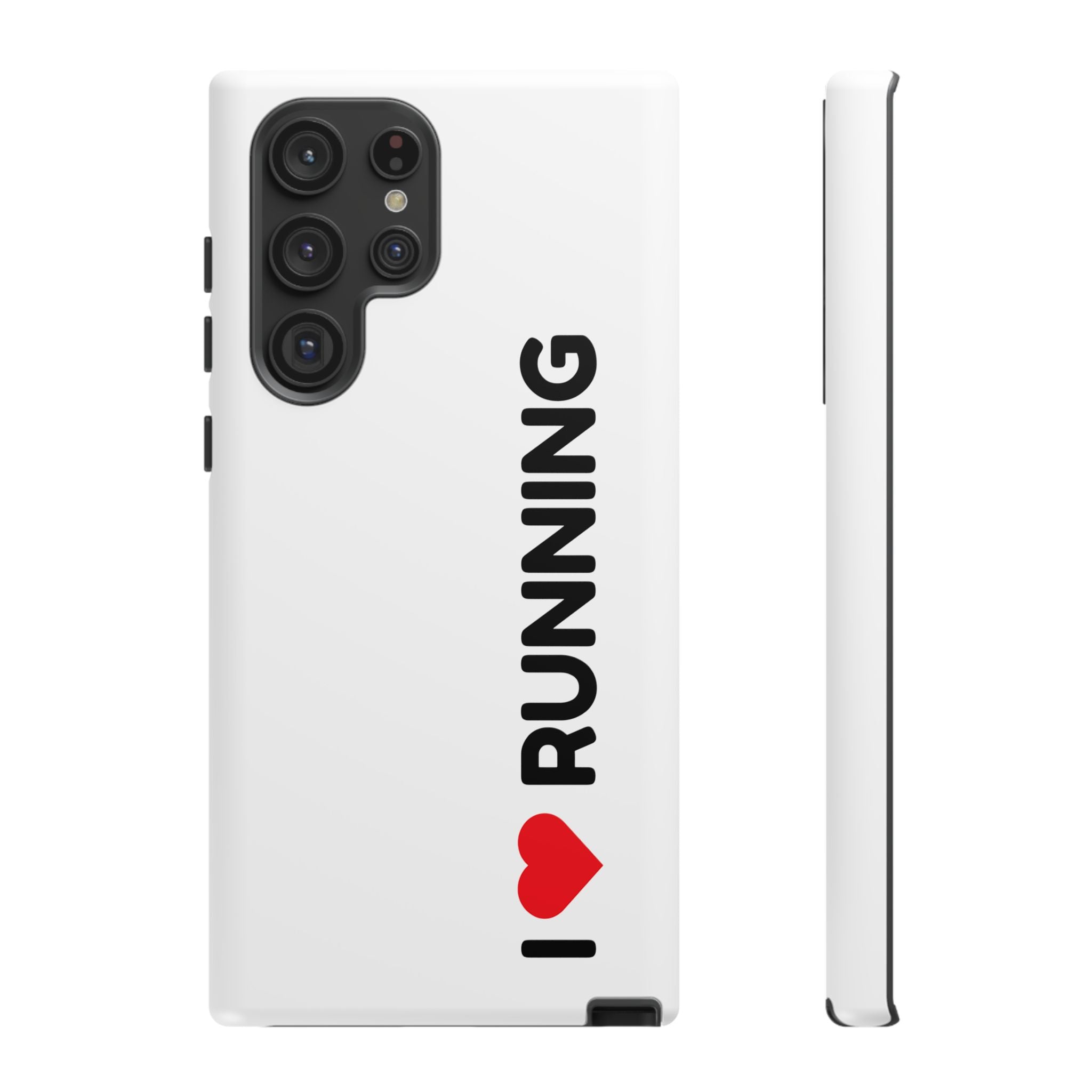 Phone Case — I Love Running Protective Slim Case for Runners