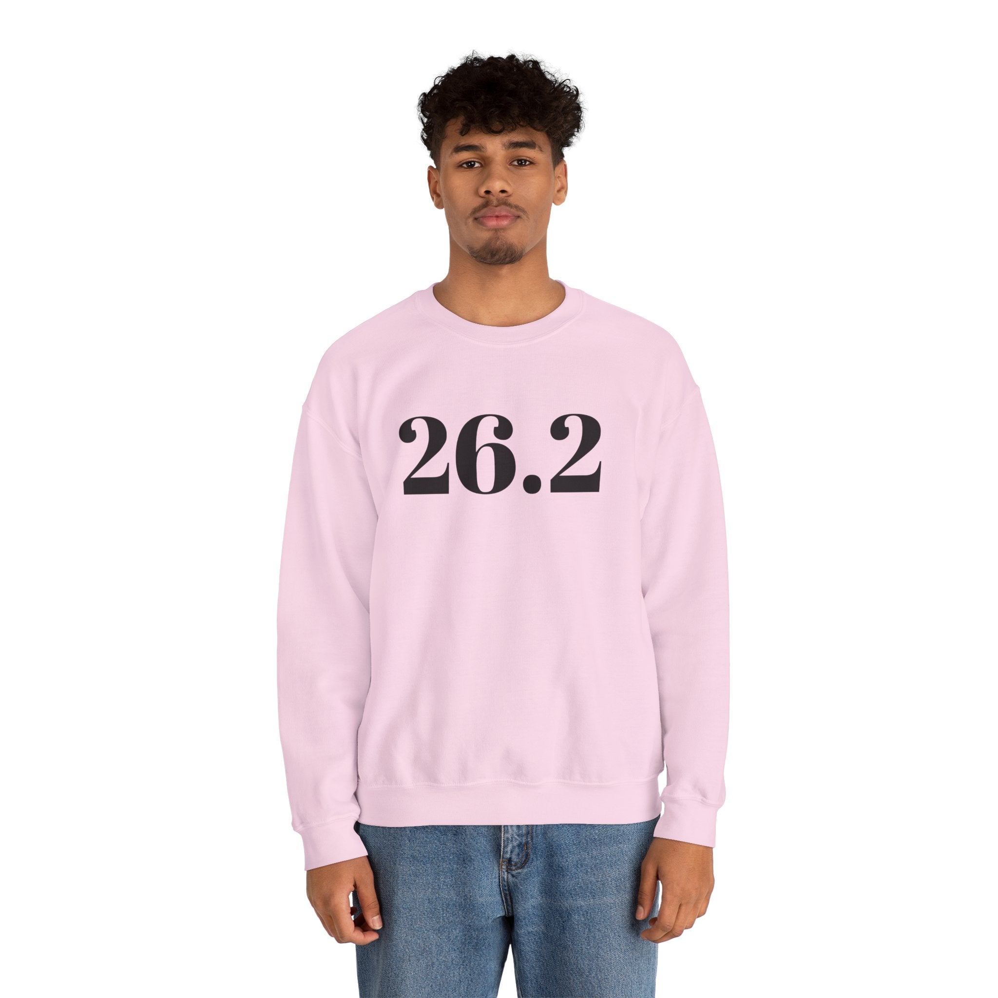 Marathon 26.2 Sweatshirt — Runner Crewneck - Best Run Yet Apparel and Gifts