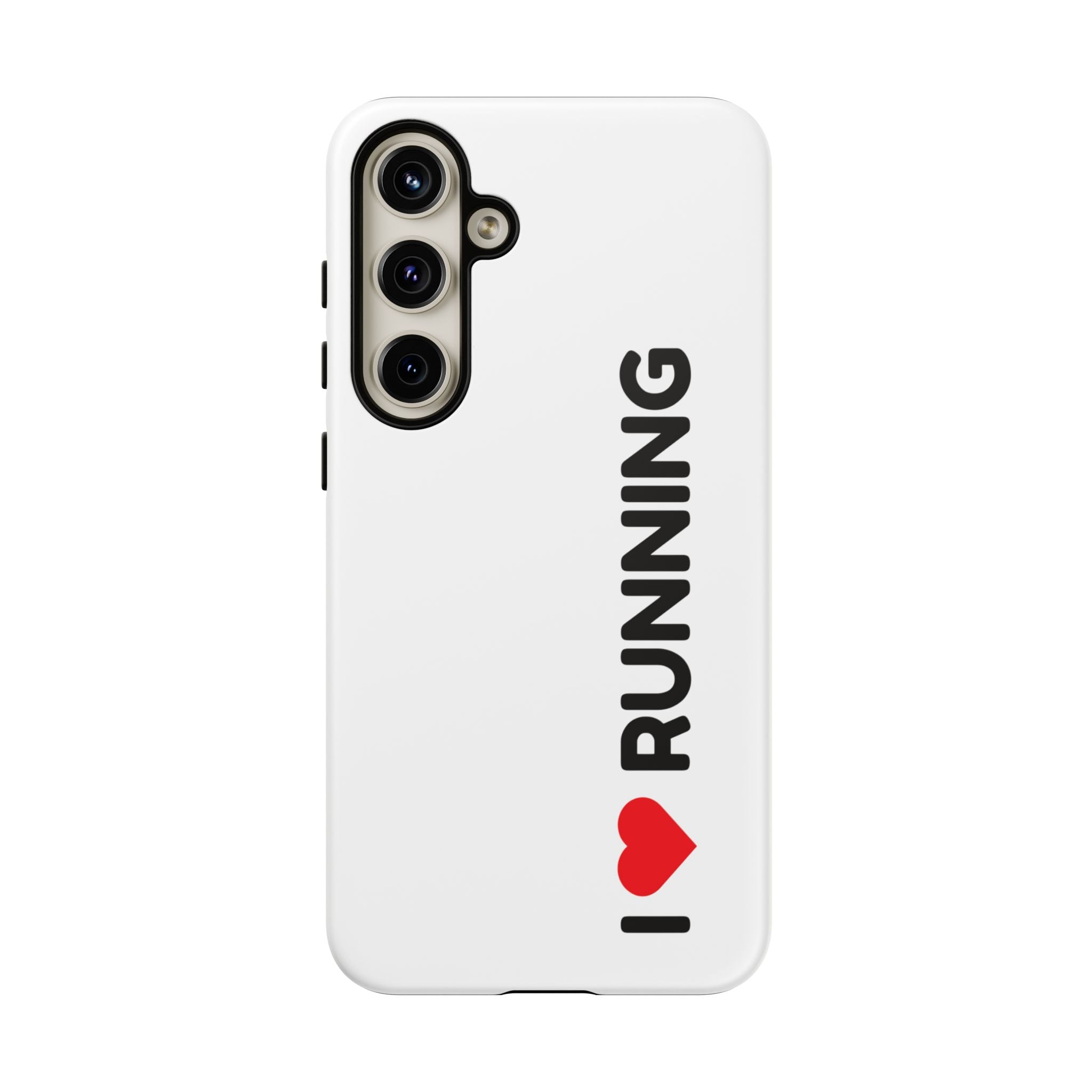 Phone Case — I Love Running Protective Slim Case for Runners
