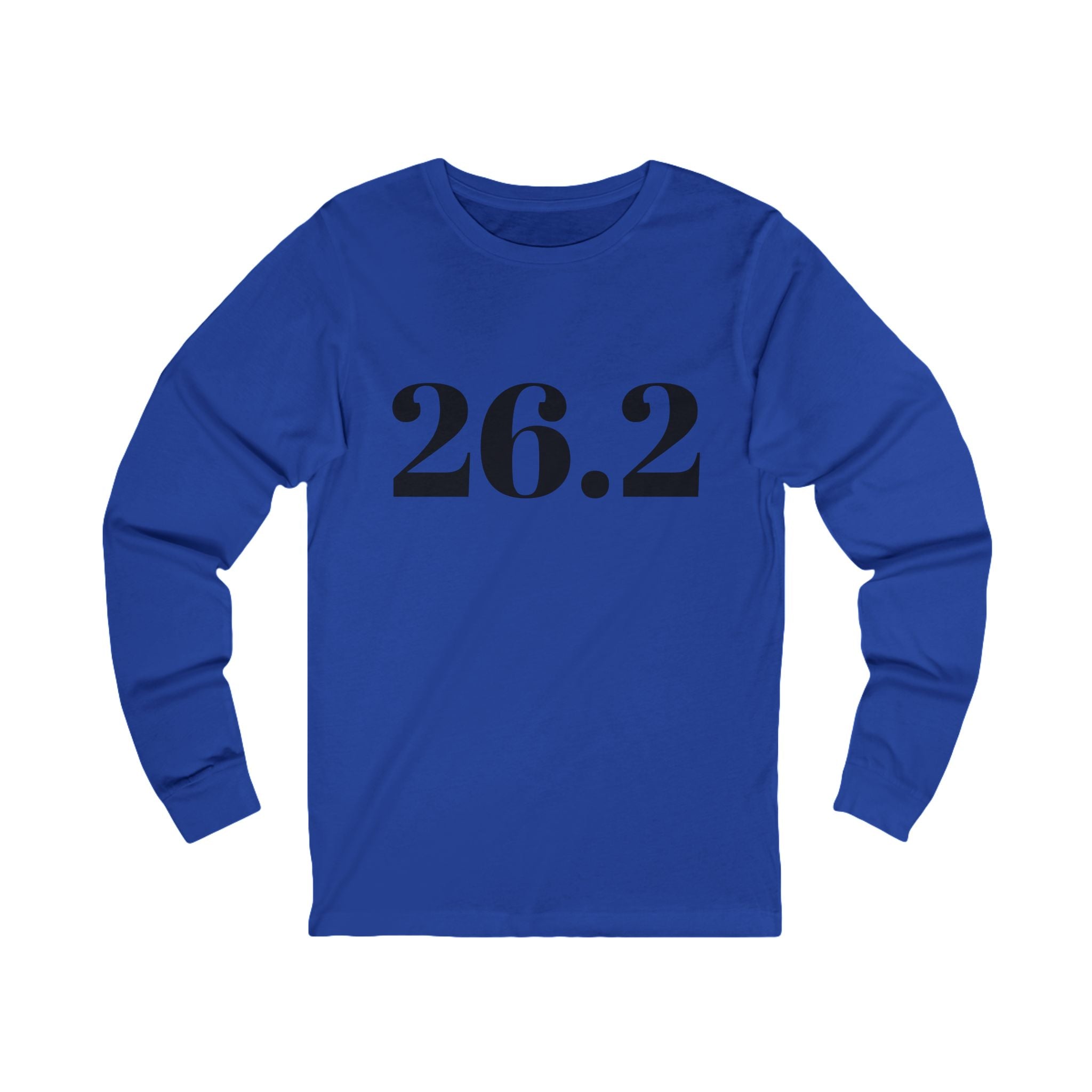 26.2 Marathon Long Sleeve Tee — Runner Race Shirt - Best Run Yet Apparel and Gifts