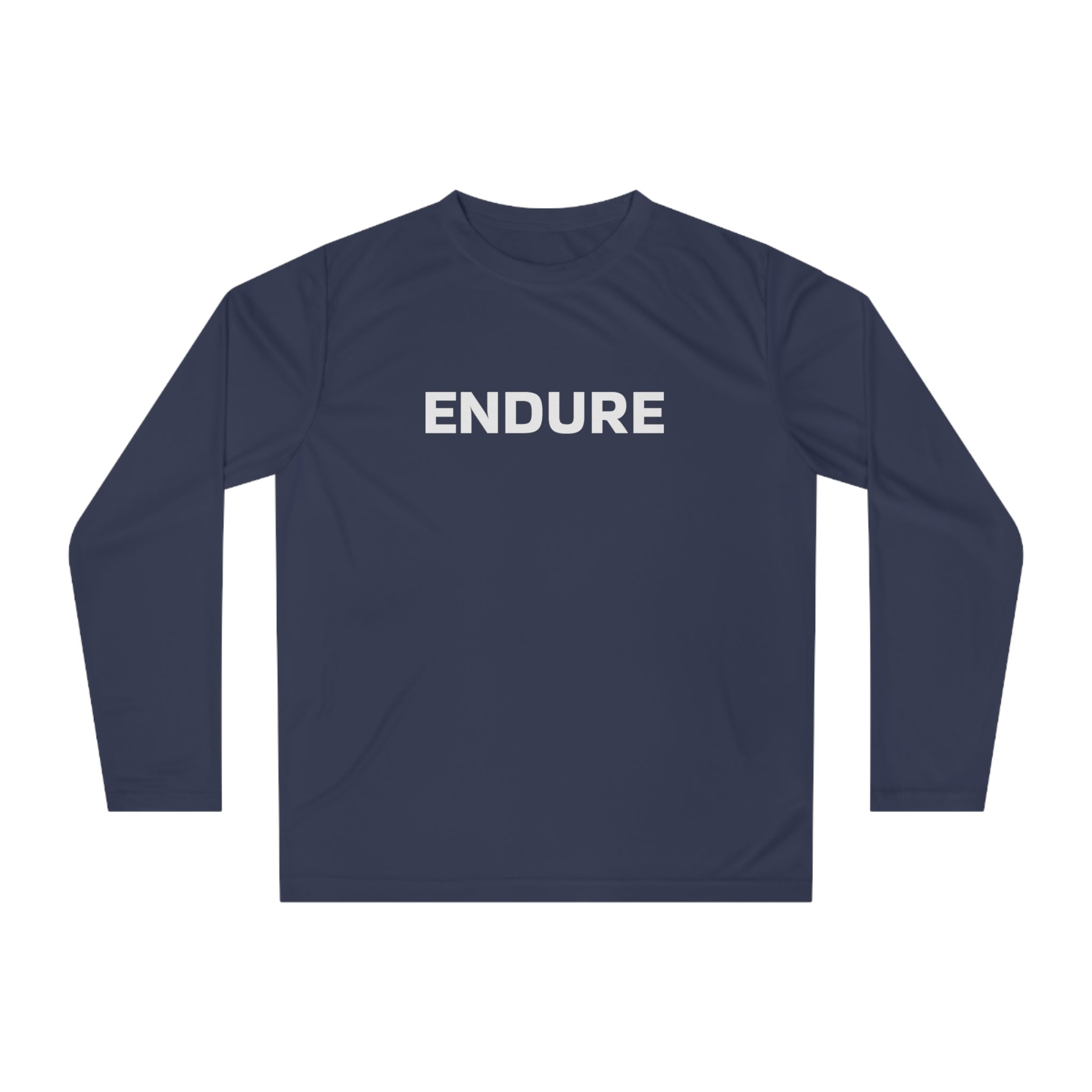 Endure Performance Long Sleeve Shirt — Motivational Athletic Tee