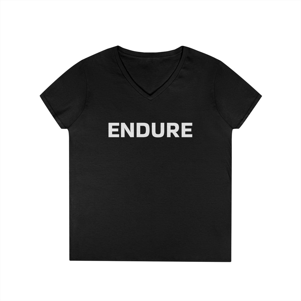 Endure V-Neck Tee - Motivational Women's T-Shirt