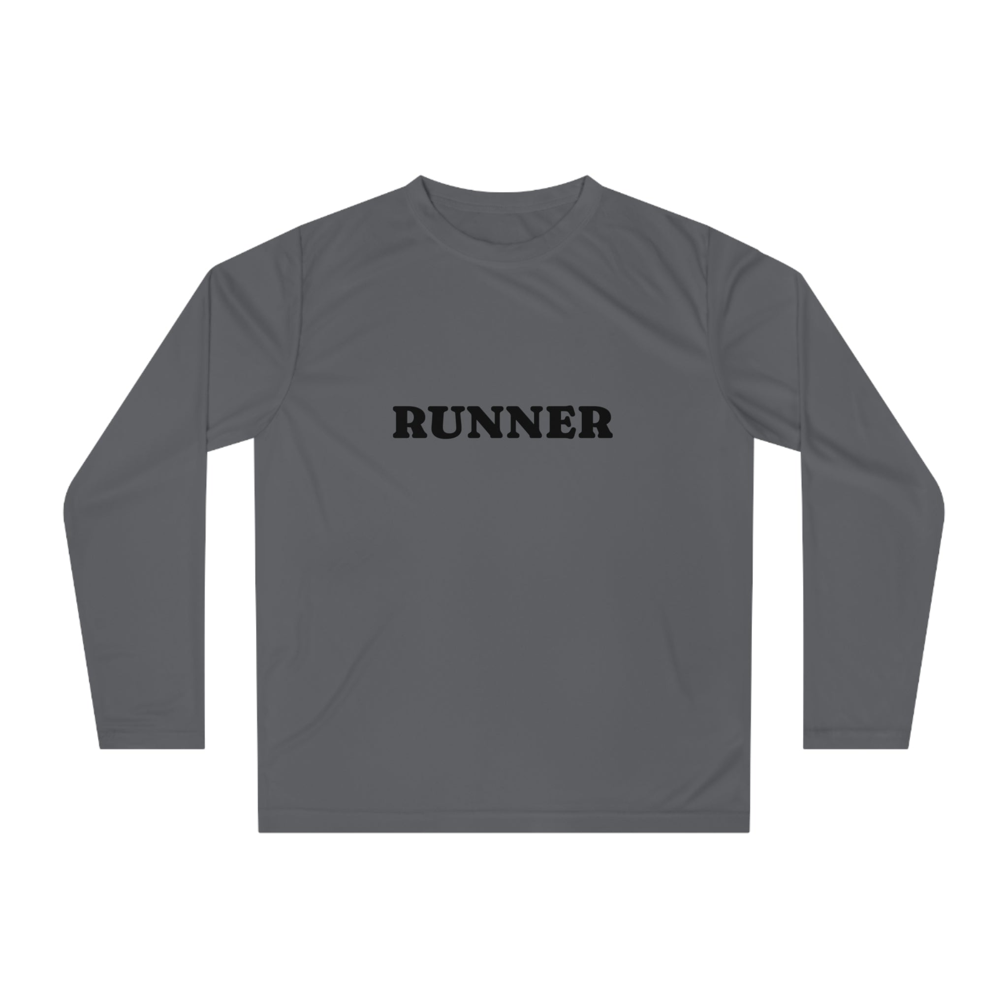 Runner Performance Long Sleeve Shirt — Minimal Athletic Tee for Runners - Best Run Yet Apparel and Gifts