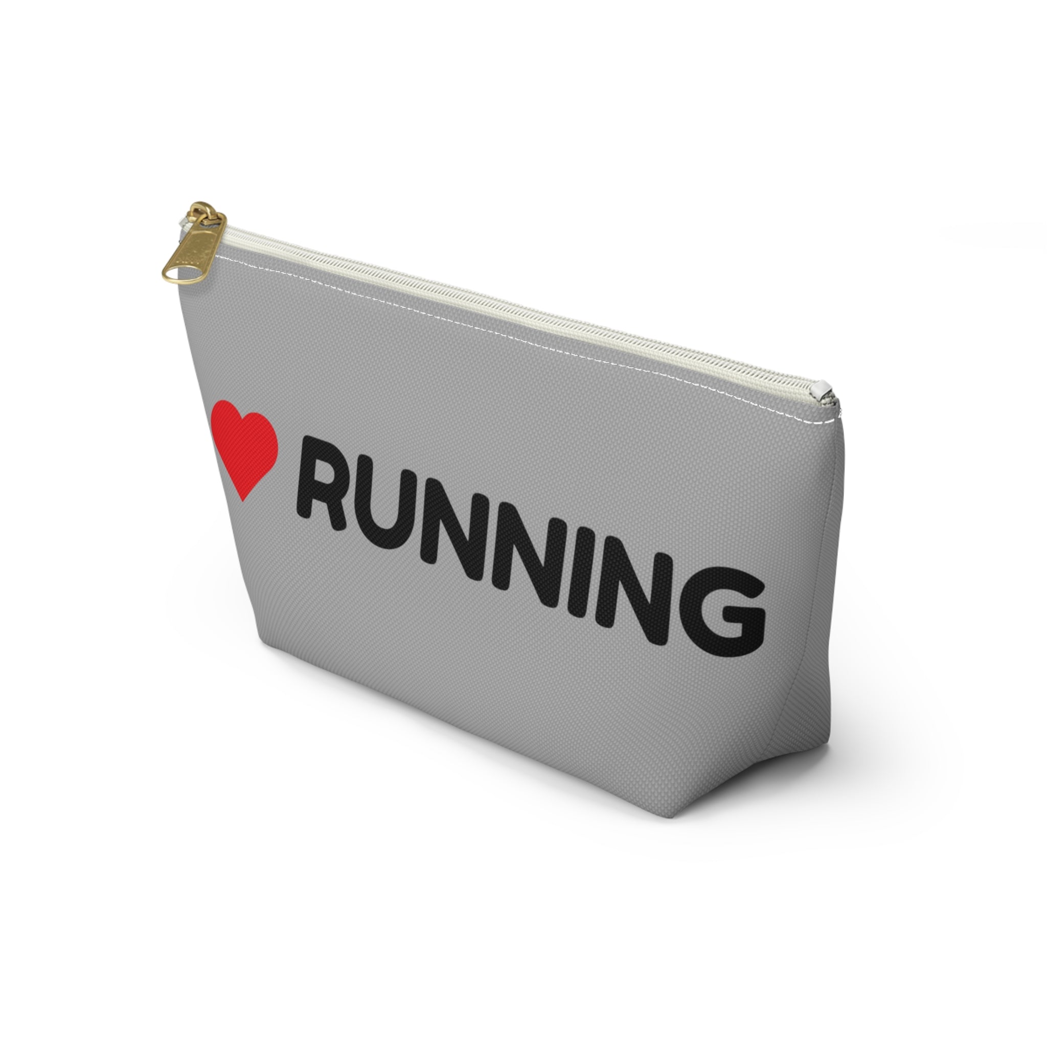 I  Running Accessory Pouch — T‑Bottom Zipper Bag for Runners