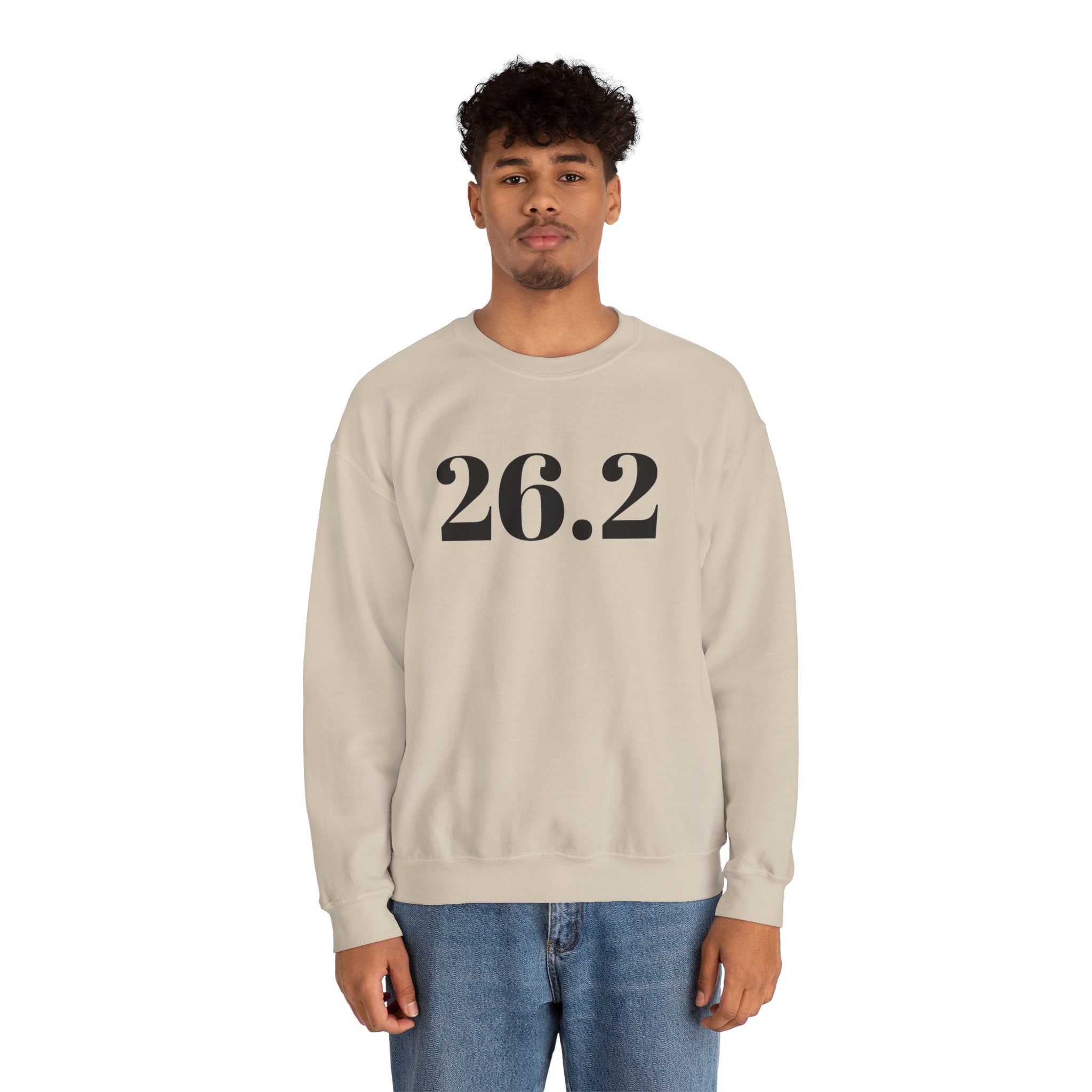 Marathon 26.2 Sweatshirt — Runner Crewneck - Best Run Yet Apparel and Gifts
