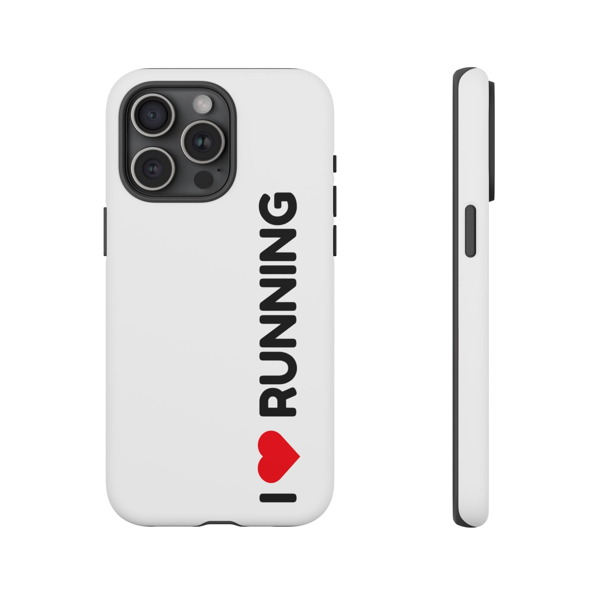 Phone Case — I Love Running Protective Slim Case for Runners