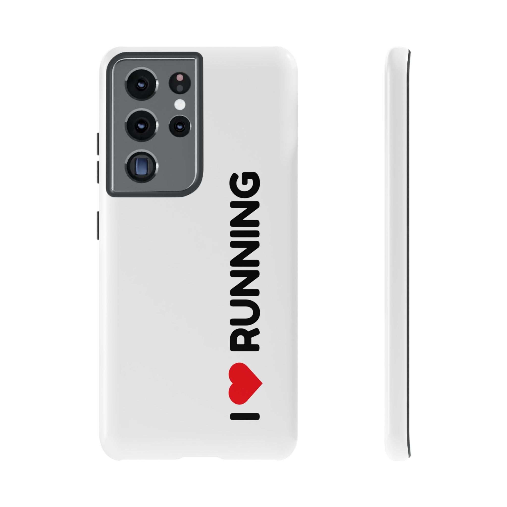 Phone Case — I Love Running Protective Slim Case for Runners