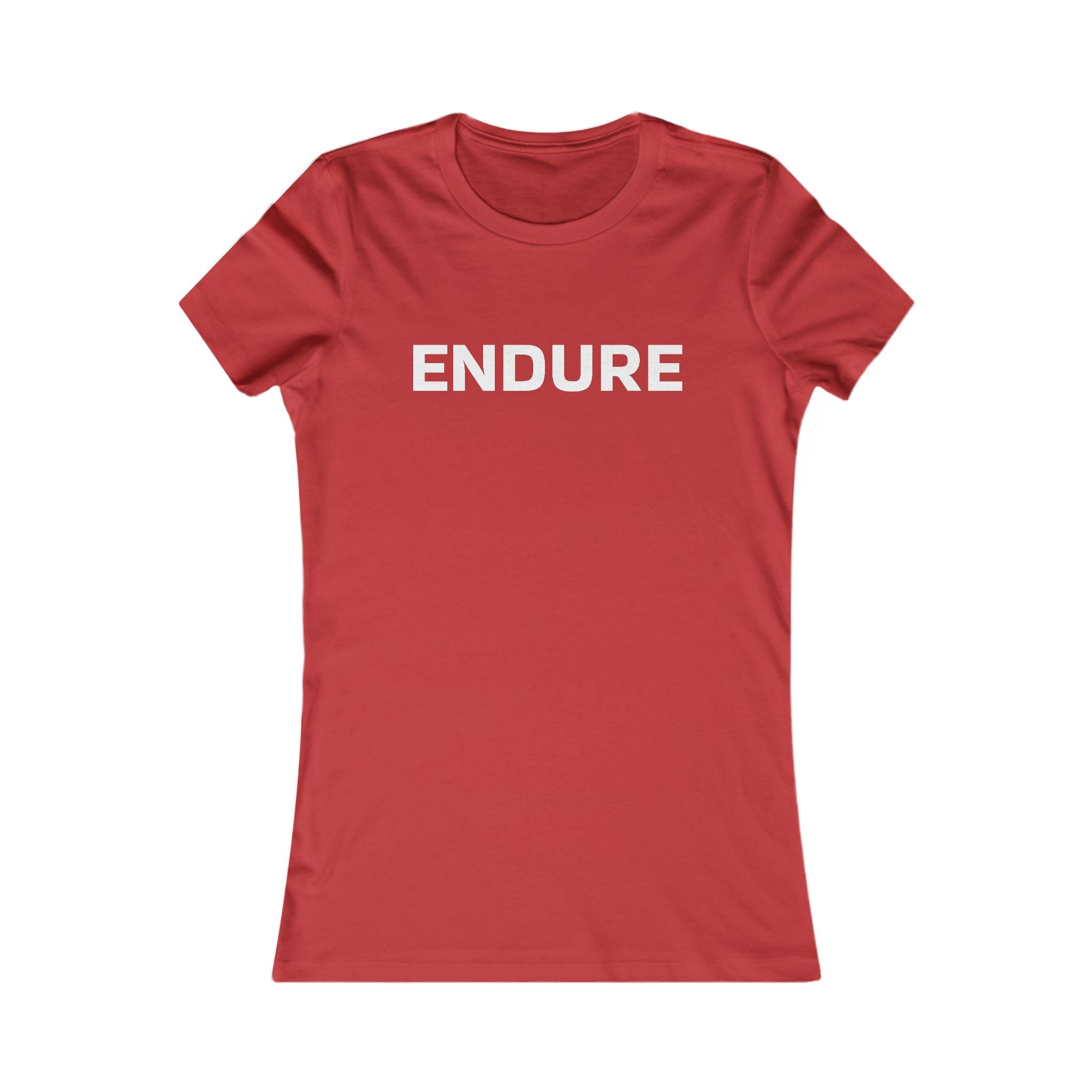Endure Women's Tee — Motivational Graphic Shirt