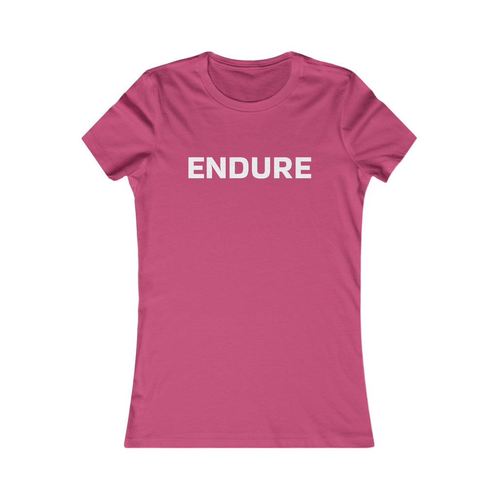 Endure Women's Tee — Motivational Graphic Shirt