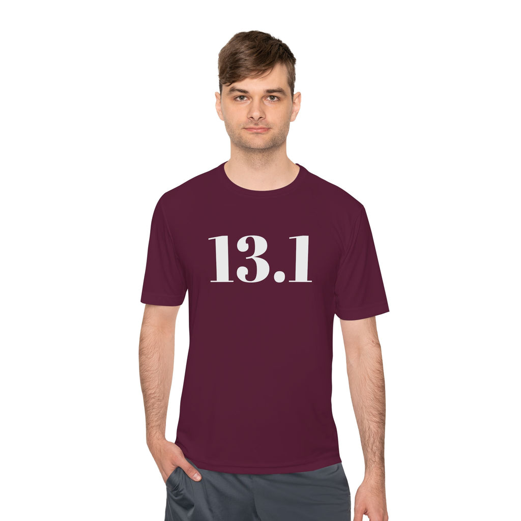 13.1 Half Marathon Running Tee — Moisture - Wicking Race Shirt - Best Run Yet Apparel and Gifts