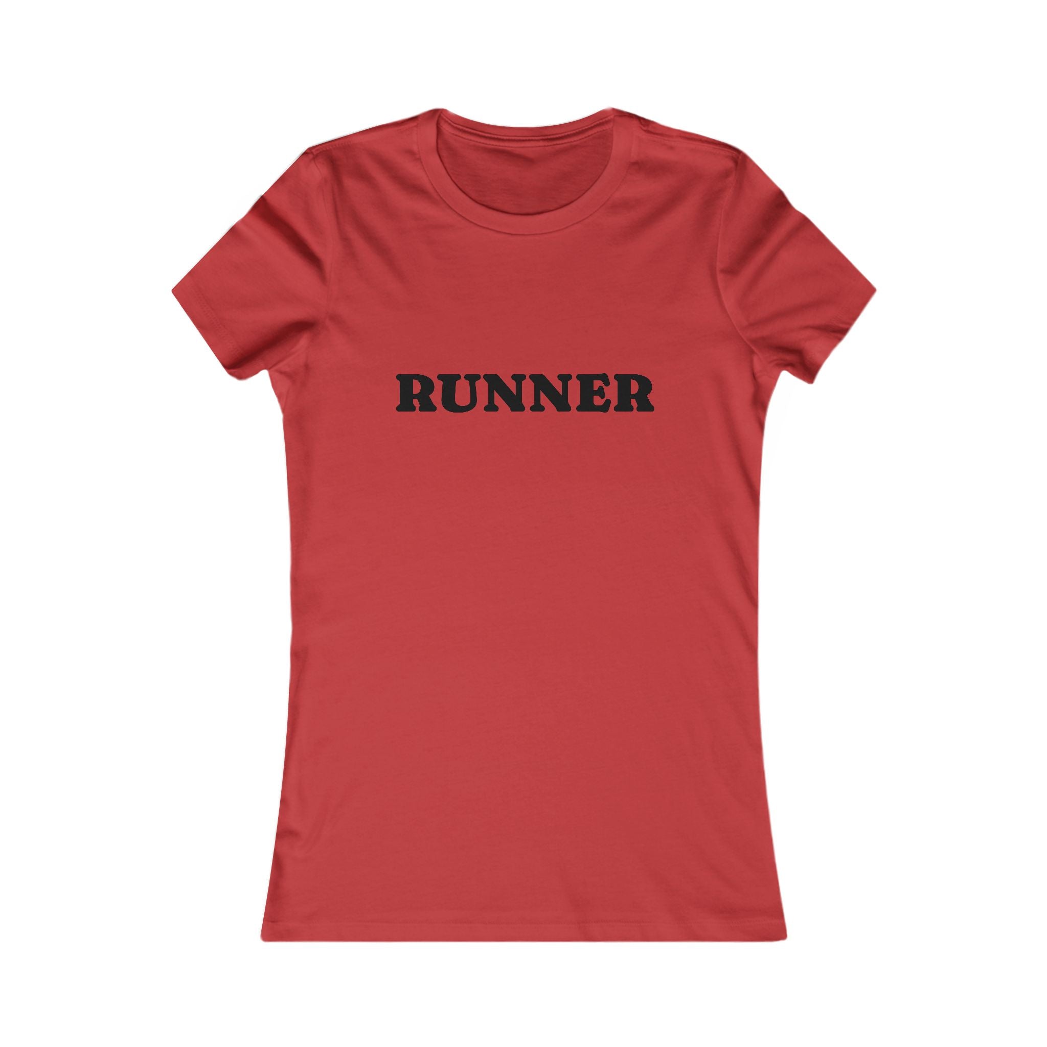 Runner Women's Tee — Minimal Athletic Graphic Shirt - Best Run Yet Apparel and Gifts