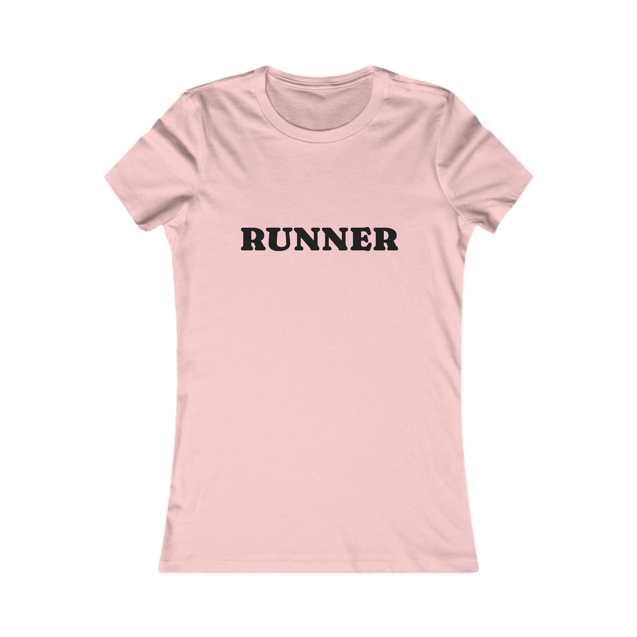 Runner Women's Tee — Minimal Athletic Graphic Shirt - Best Run Yet Apparel and Gifts