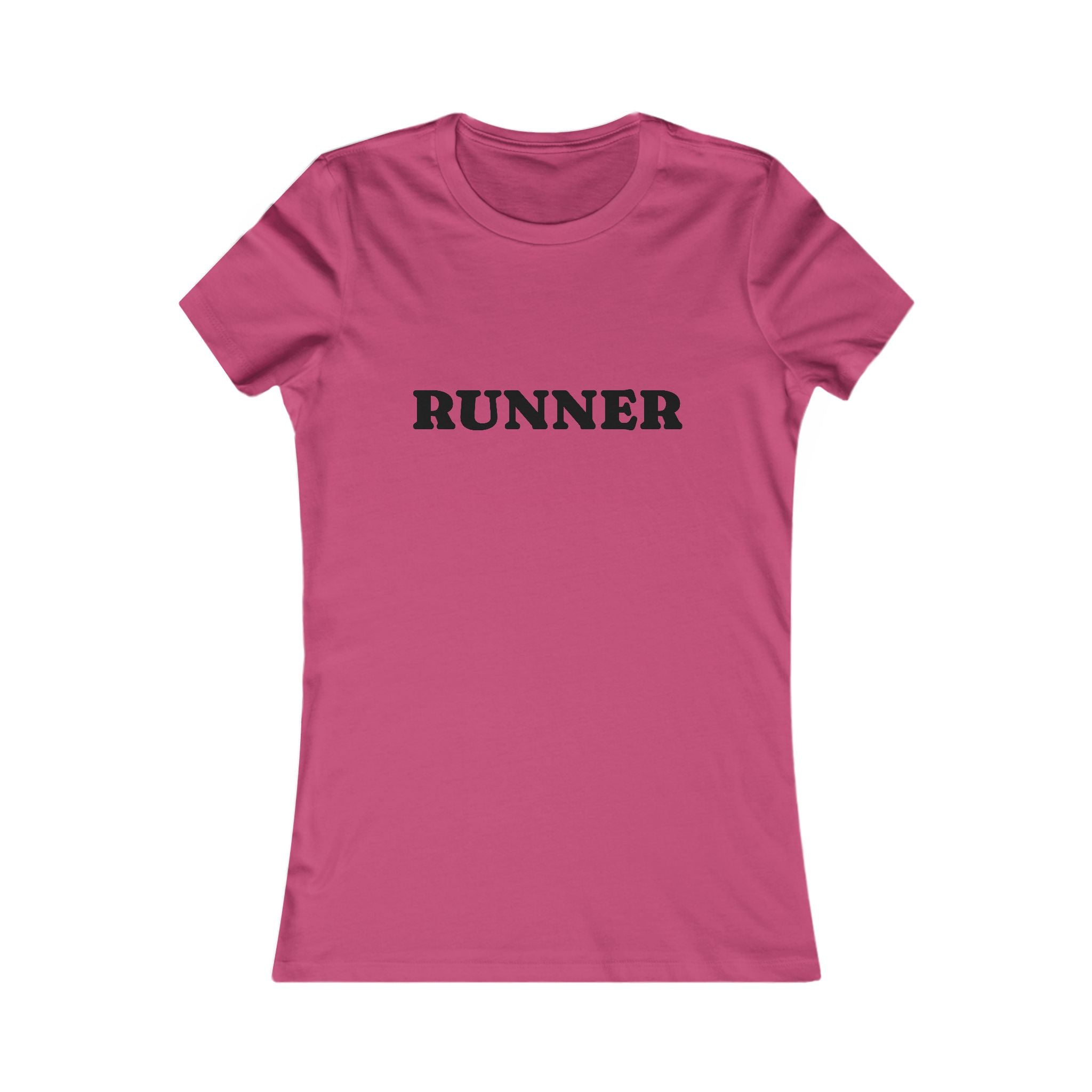 Runner Women's Tee — Minimal Athletic Graphic Shirt - Best Run Yet Apparel and Gifts