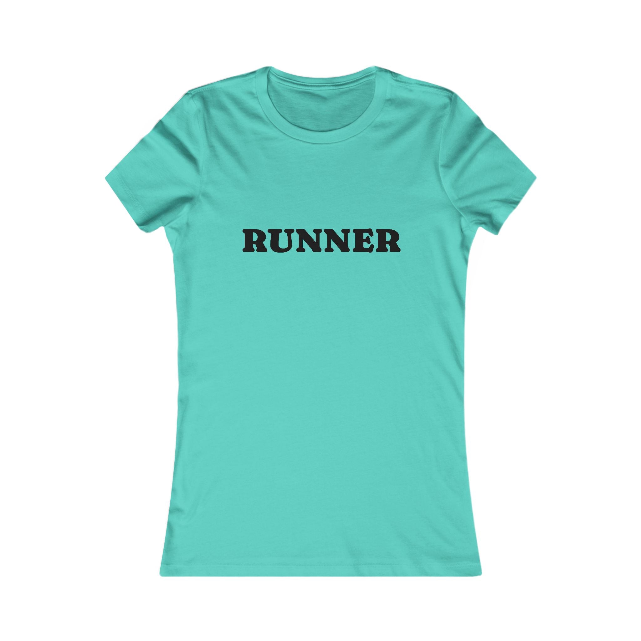 Runner Women's Tee — Minimal Athletic Graphic Shirt - Best Run Yet Apparel and Gifts