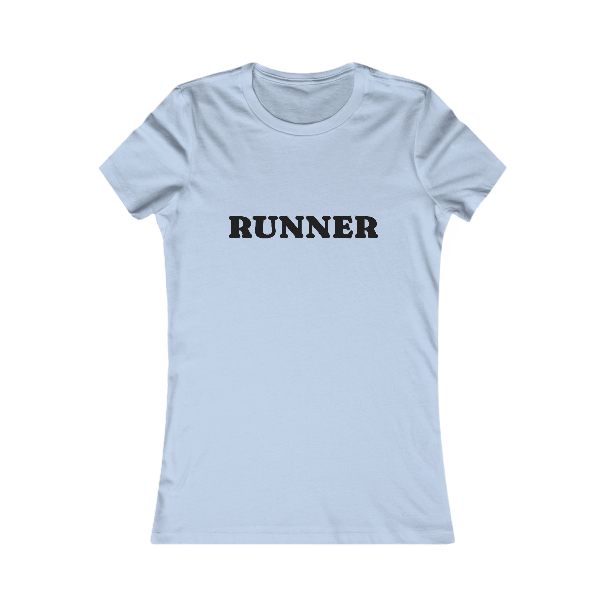 Runner Women's Tee — Minimal Athletic Graphic Shirt - Best Run Yet Apparel and Gifts