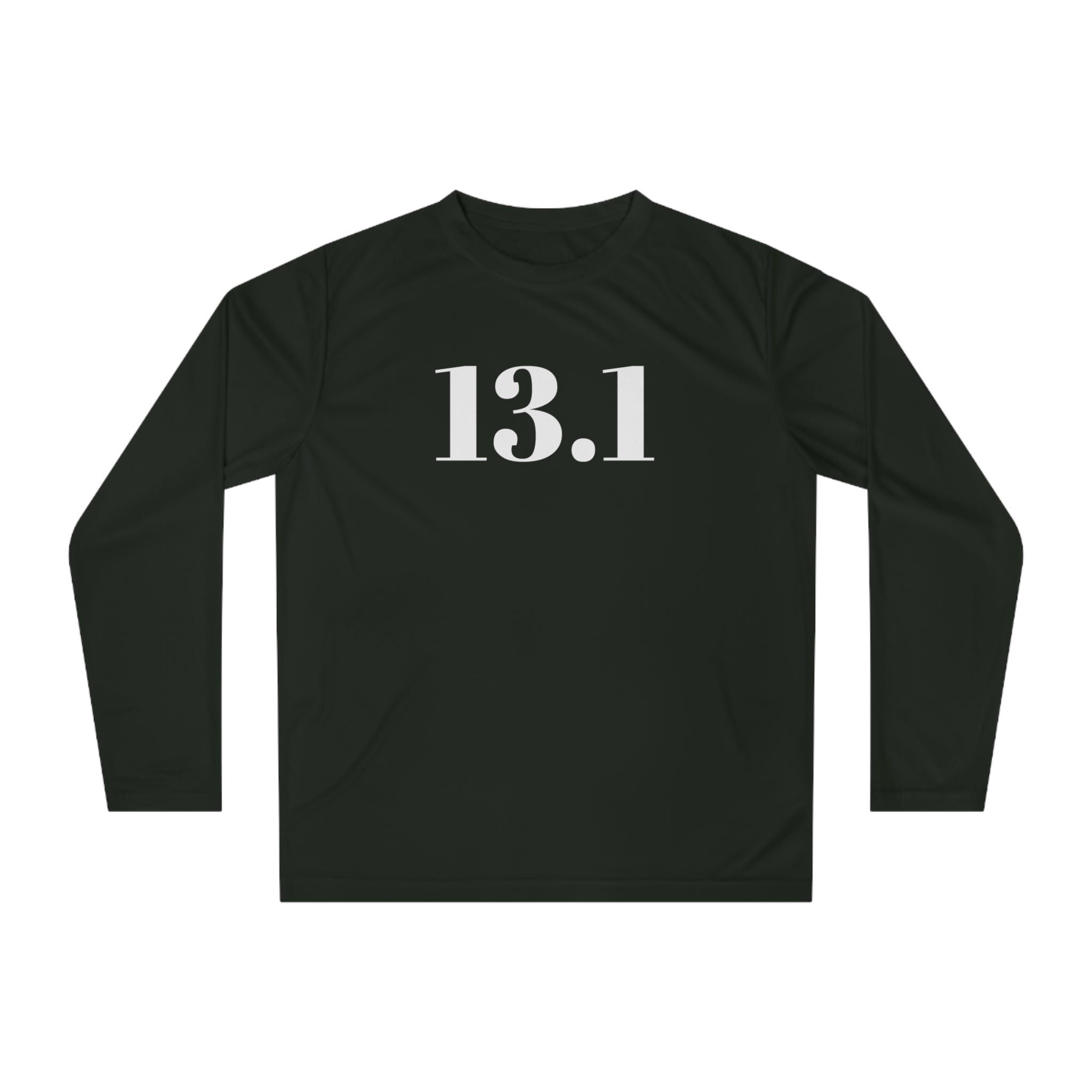 13.1 Half Marathon Performance Long Sleeve Shirt — Runner Training Top