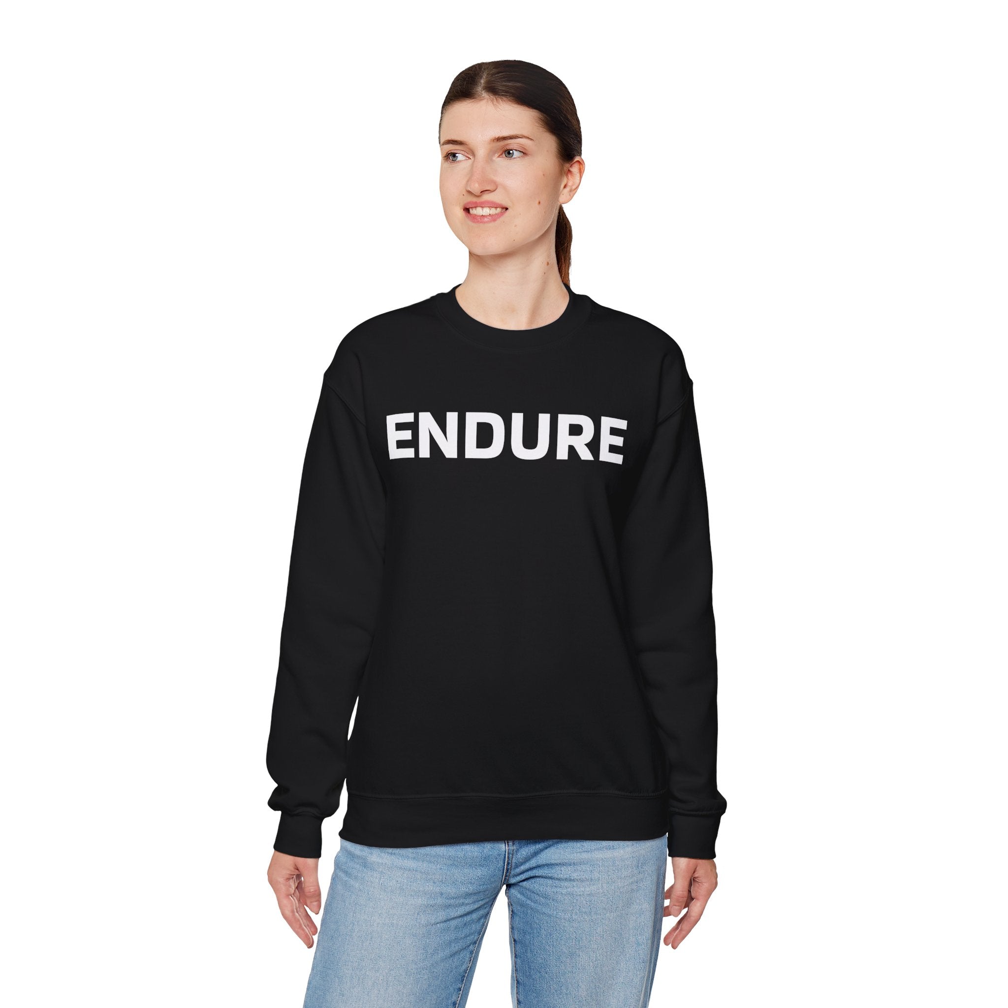 Endure Crewneck Sweatshirt — Motivational Pullover
