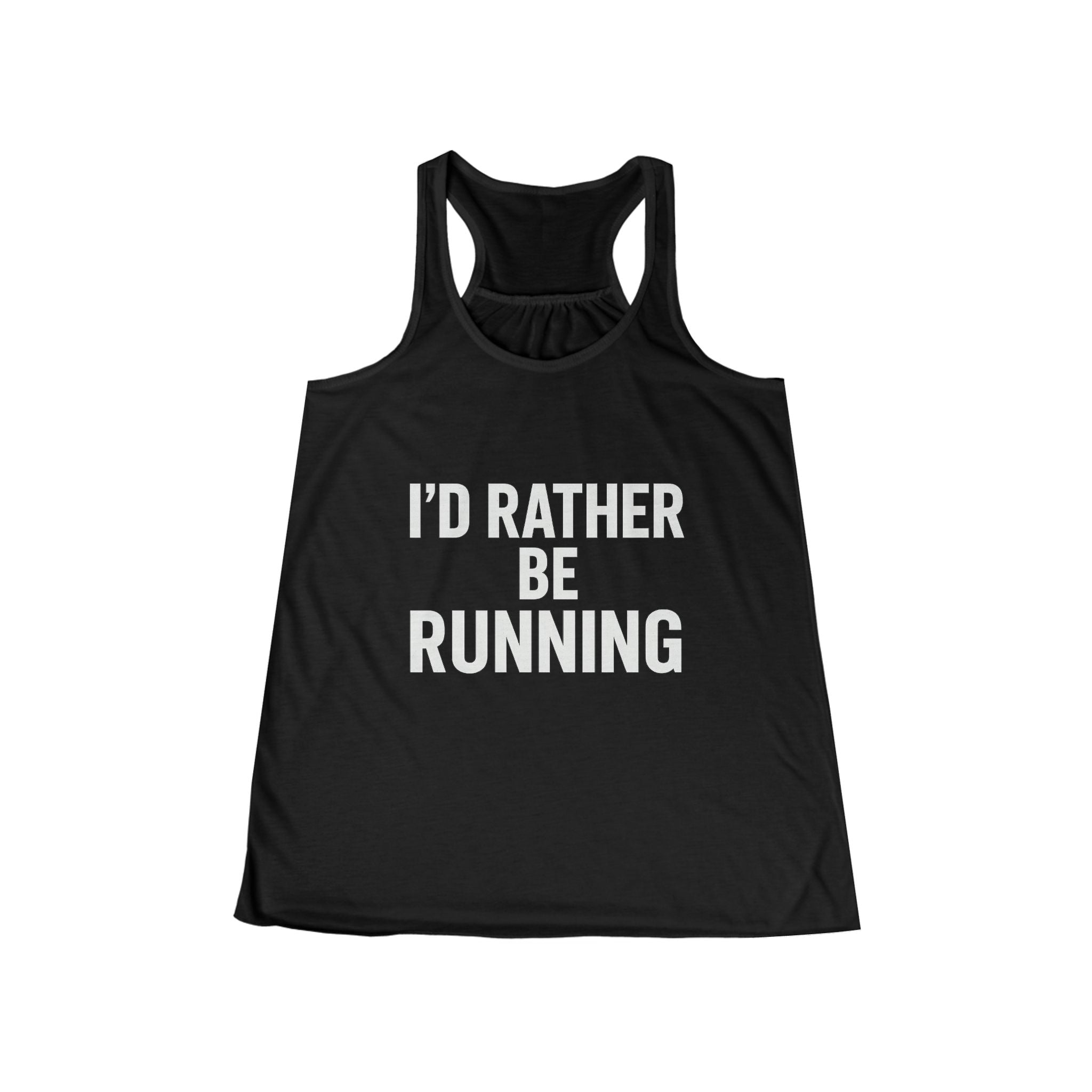 I’d Rather Be Running Racerback Tank — Women’s Running Tank Top - Best Run Yet Apparel and Gifts