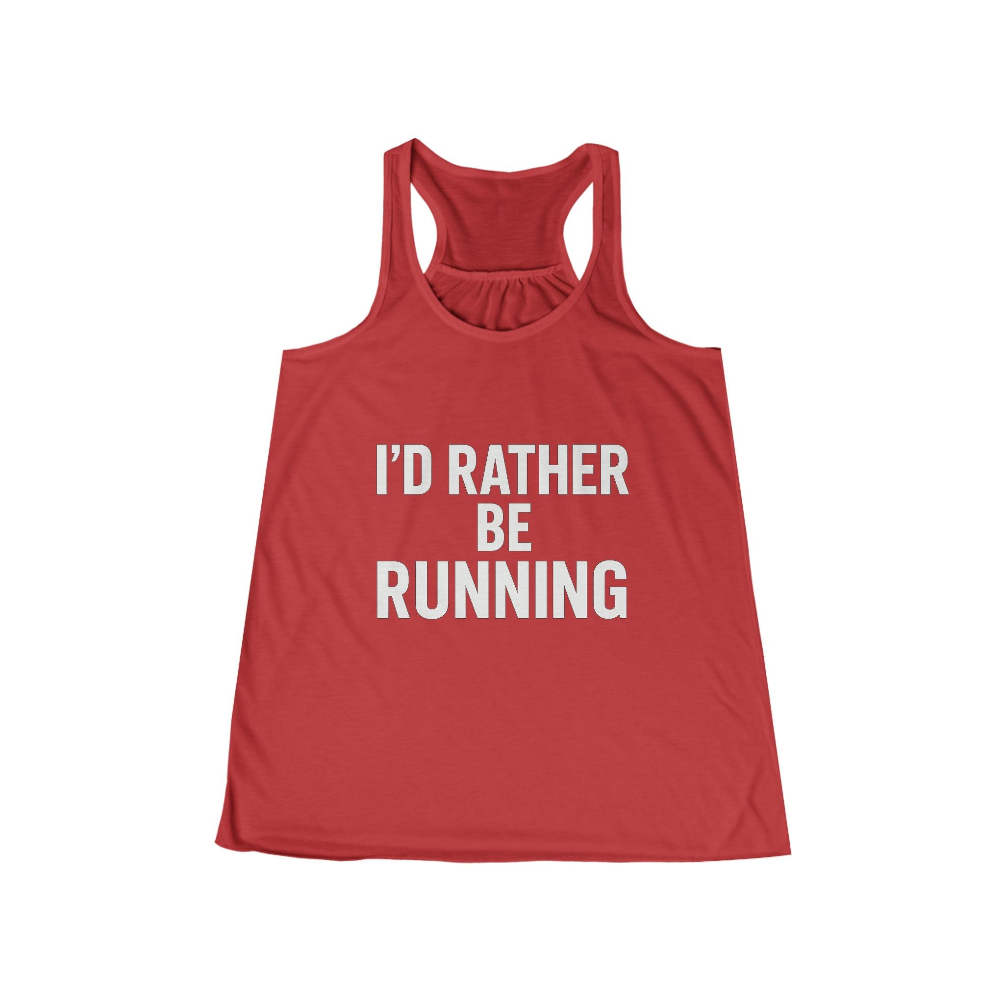 I’d Rather Be Running Racerback Tank — Women’s Running Tank Top - Best Run Yet Apparel and Gifts