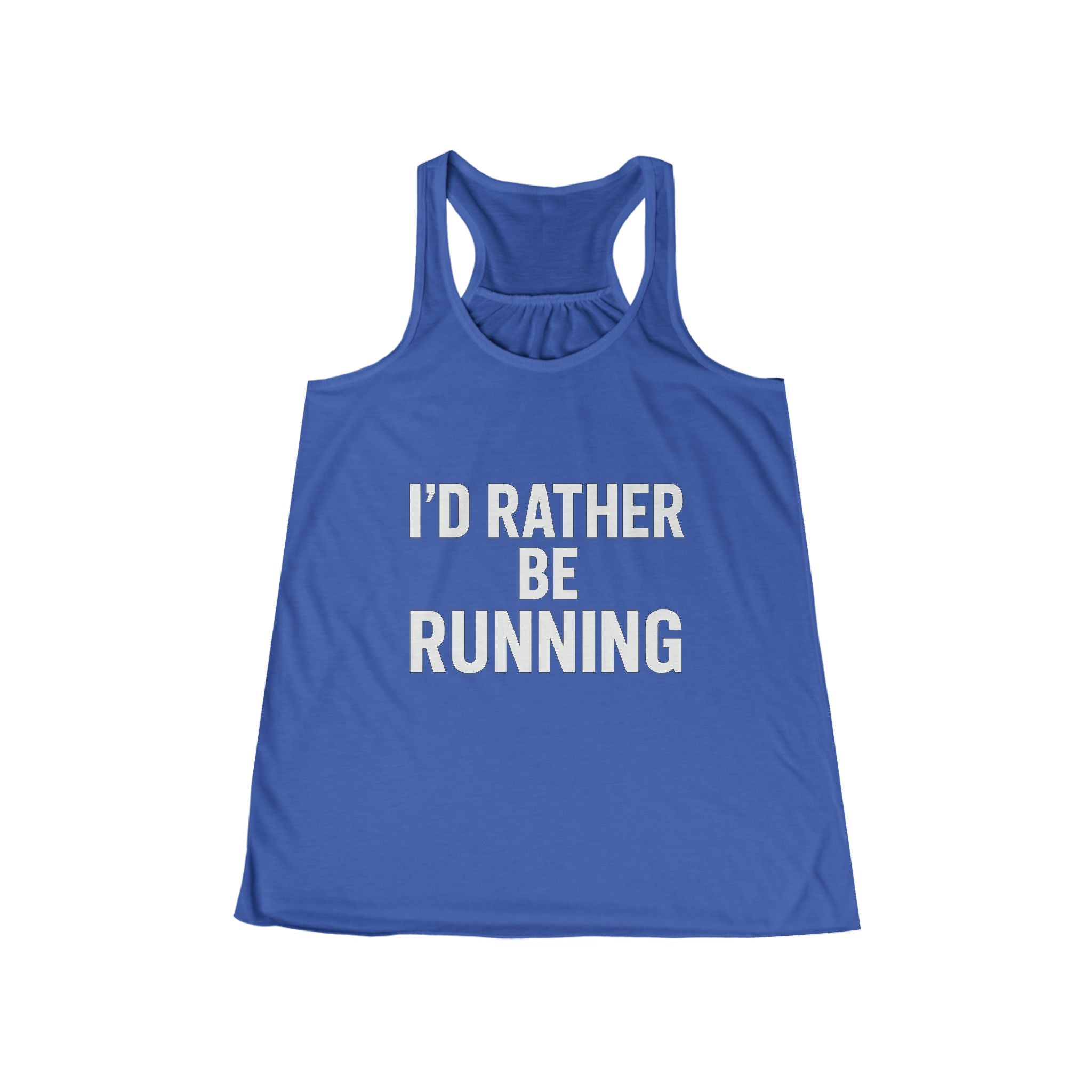 I’d Rather Be Running Racerback Tank — Women’s Running Tank Top - Best Run Yet Apparel and Gifts