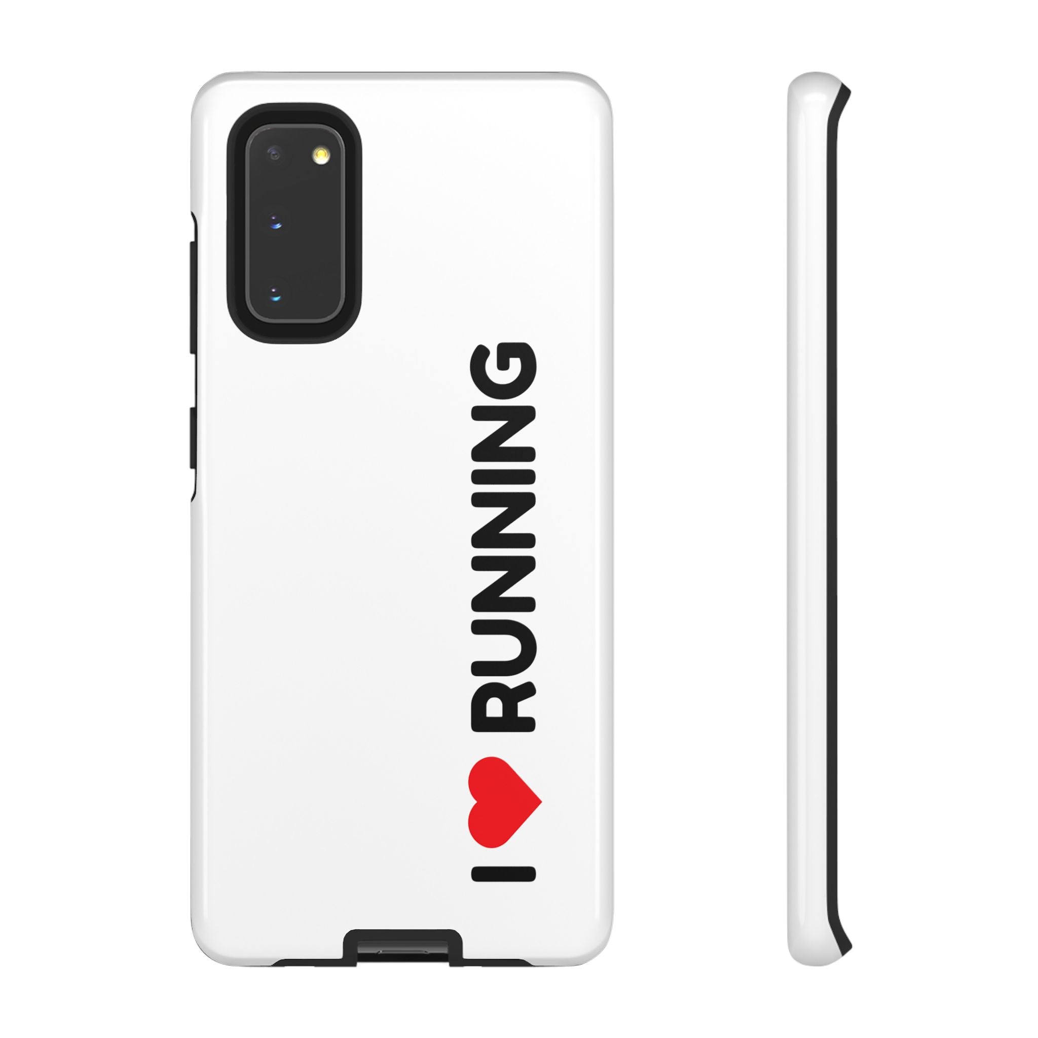 Phone Case — I Love Running Protective Slim Case for Runners