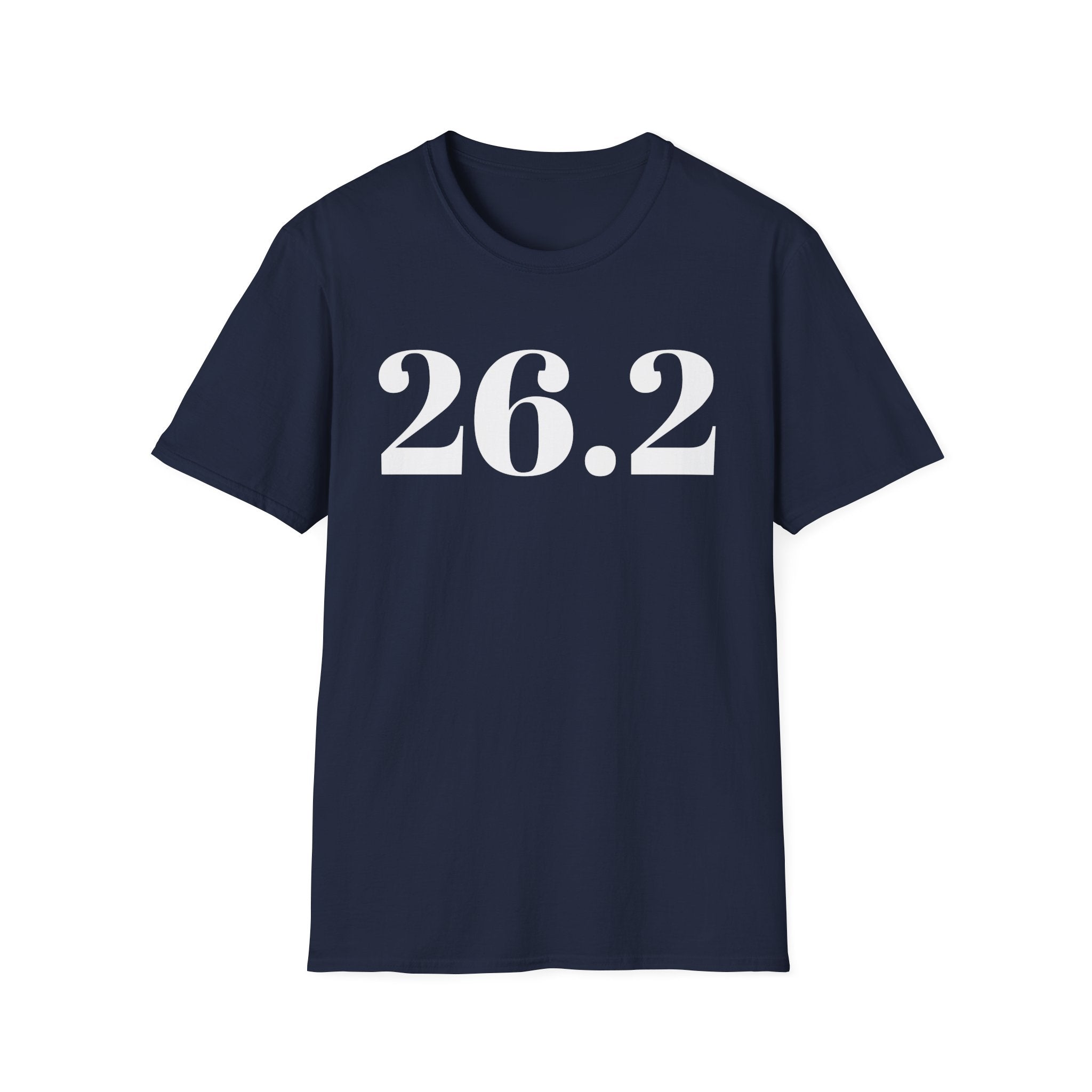 26.2 Marathon Soft Style T-Shirt — Bold Race Distance Tee for Runners