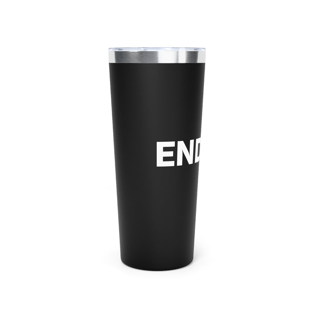 Endure Black 22oz Vacuum Tumbler – Insulated Travel Cup