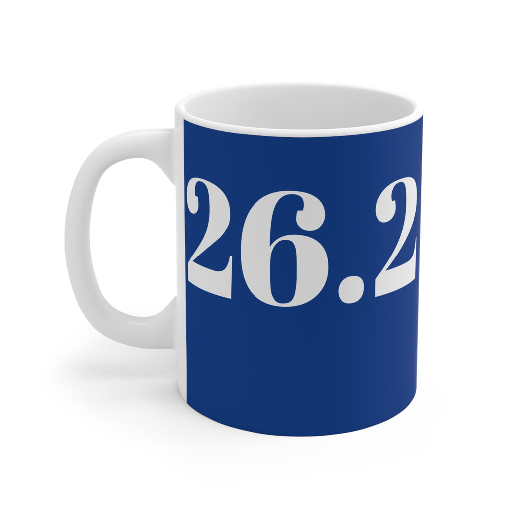 Marathon Runner Coffee Mug — 11oz Running Fuel Cup - Best Run Yet Apparel and Gifts