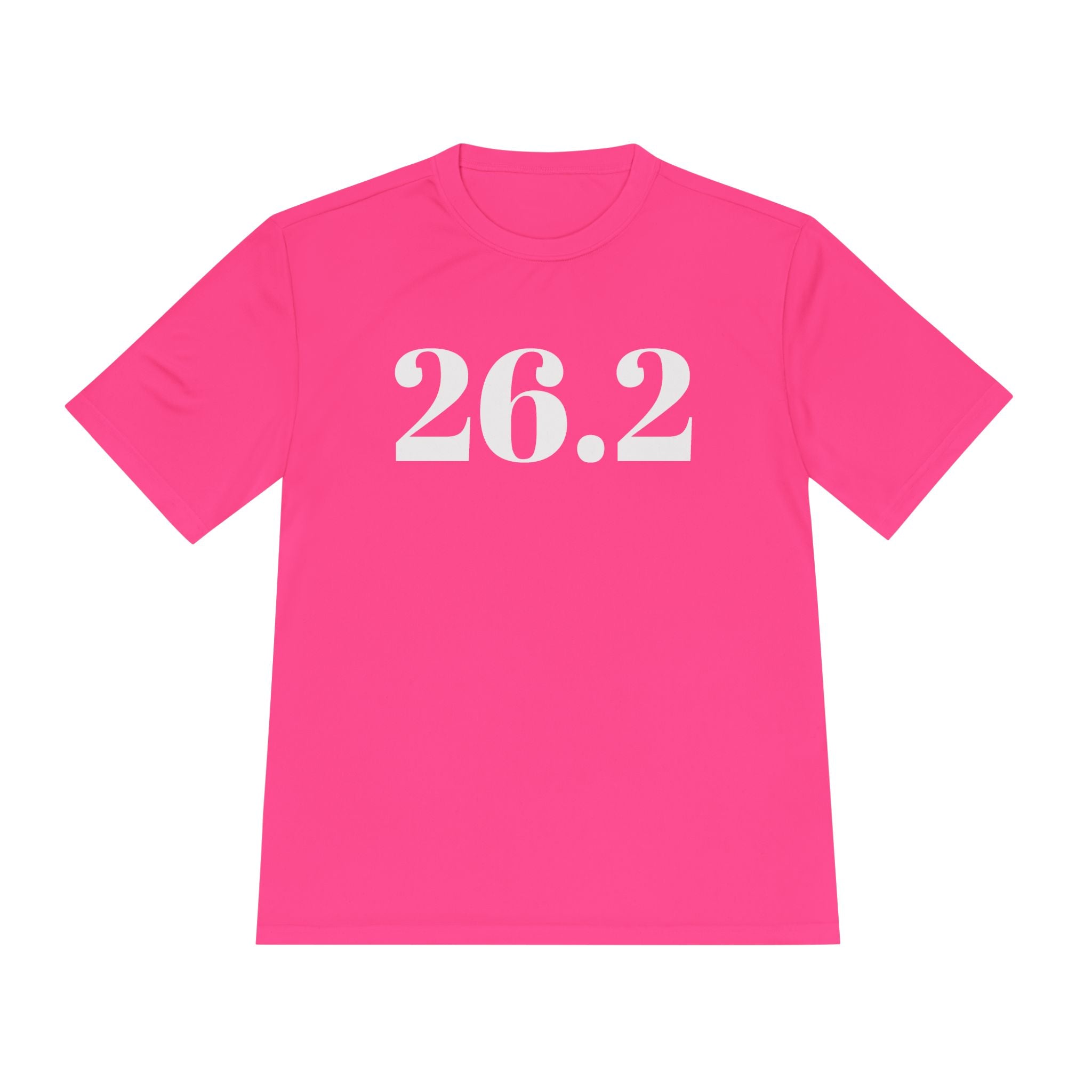 Marathon 26.2 Moisture - Wicking Tee - Best Run Yet Apparel and Gifts