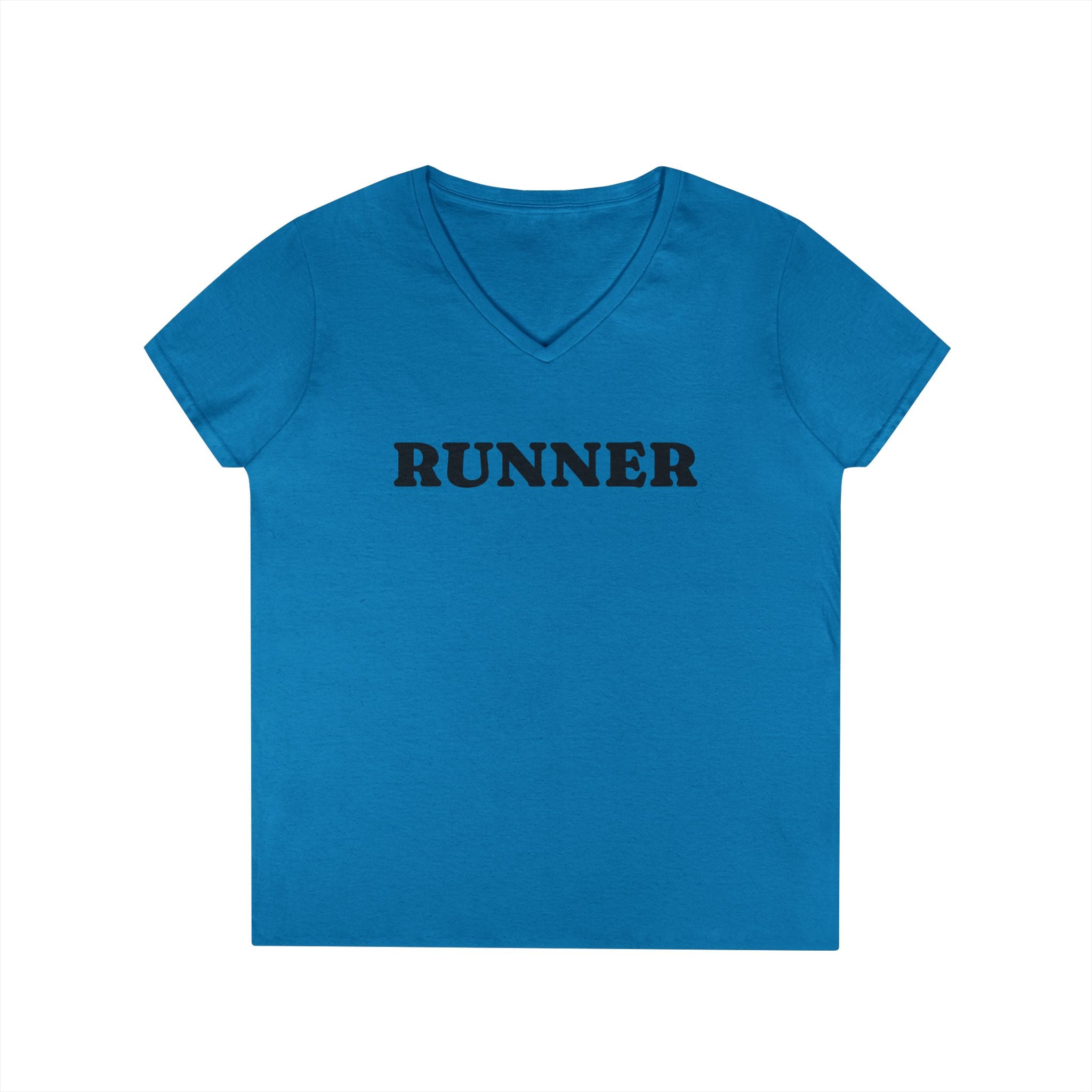 Runner V - Neck T-Shirt — Women's Casual Running Tee - Best Run Yet Apparel and Gifts