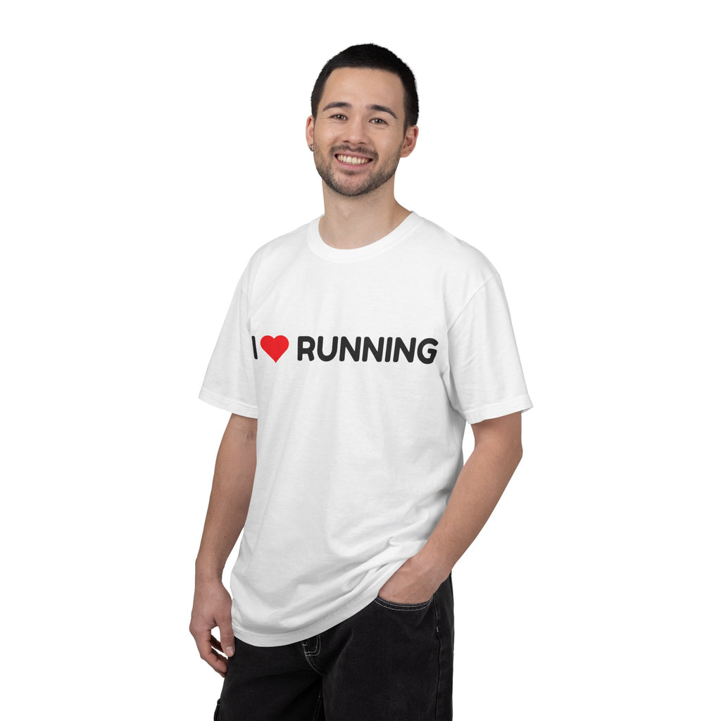 I Love Running T-Shirt — Men's/Women's Running Tee for Runners & Joggers