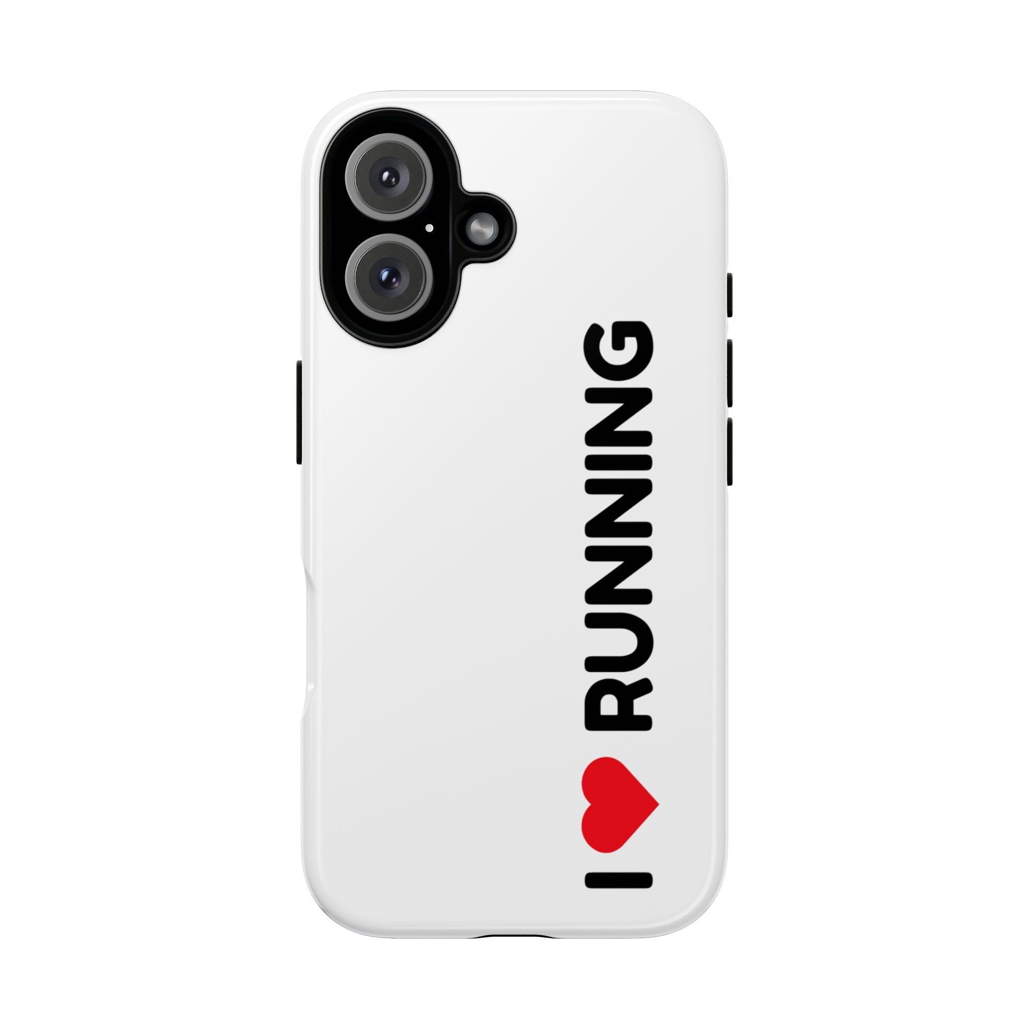 Phone Case — I Love Running Protective Slim Case for Runners