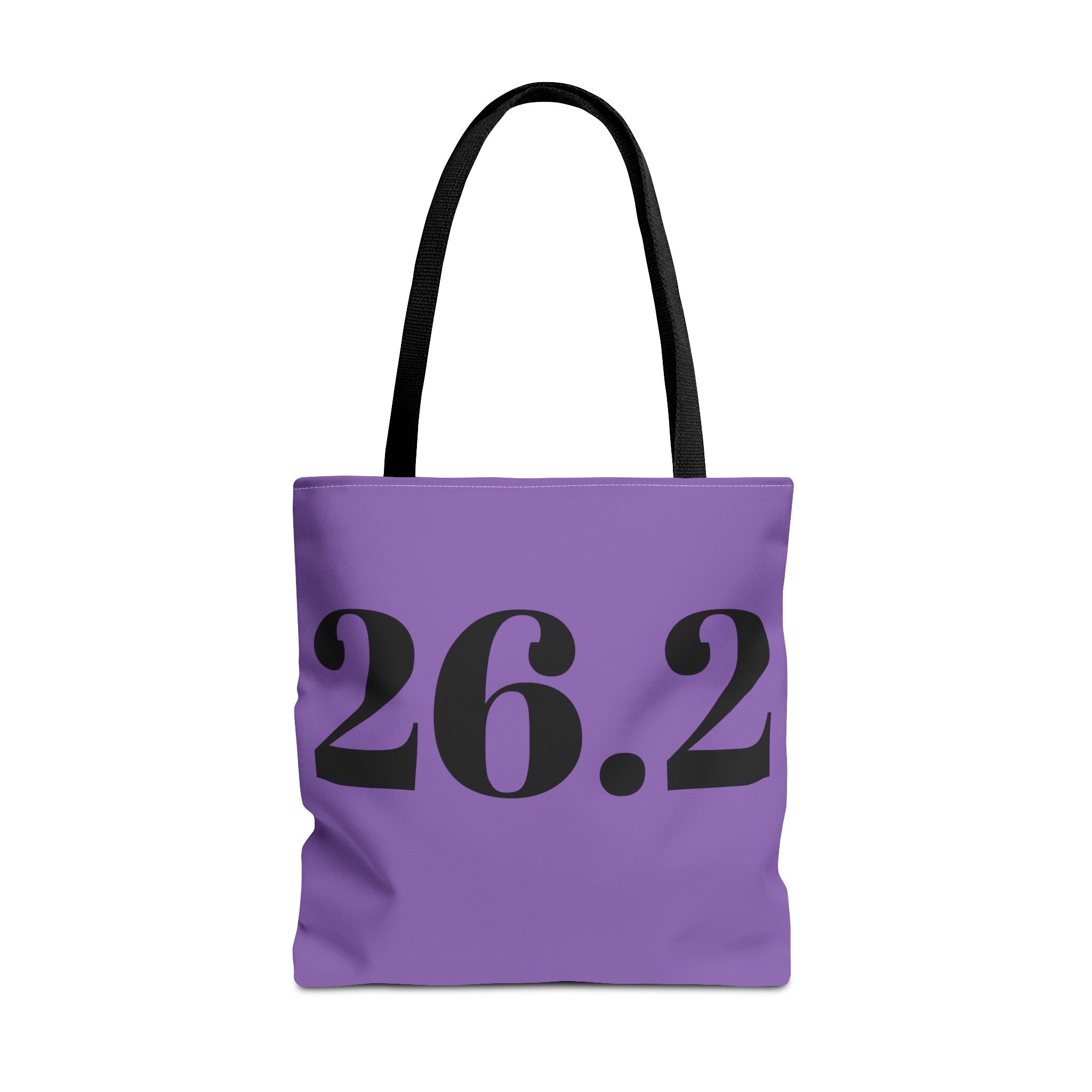 26.2 Marathon Tote Bag — Runner Gift Purple - Best Run Yet Apparel and Gifts