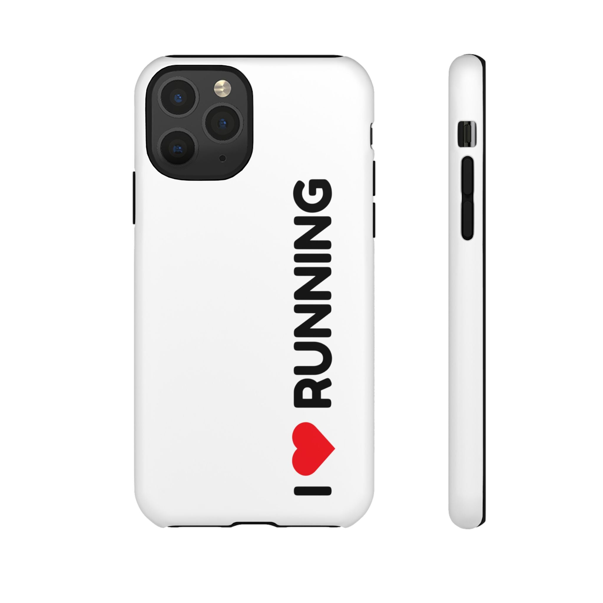 Phone Case — I Love Running Protective Slim Case for Runners