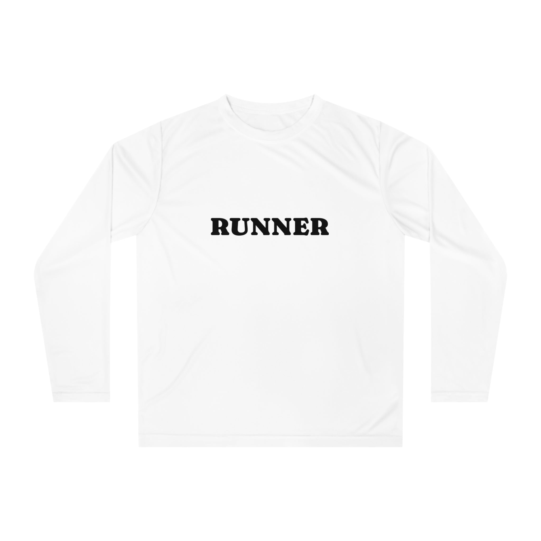 Runner Performance Long Sleeve Shirt — Minimal Athletic Tee for Runners - Best Run Yet Apparel and Gifts