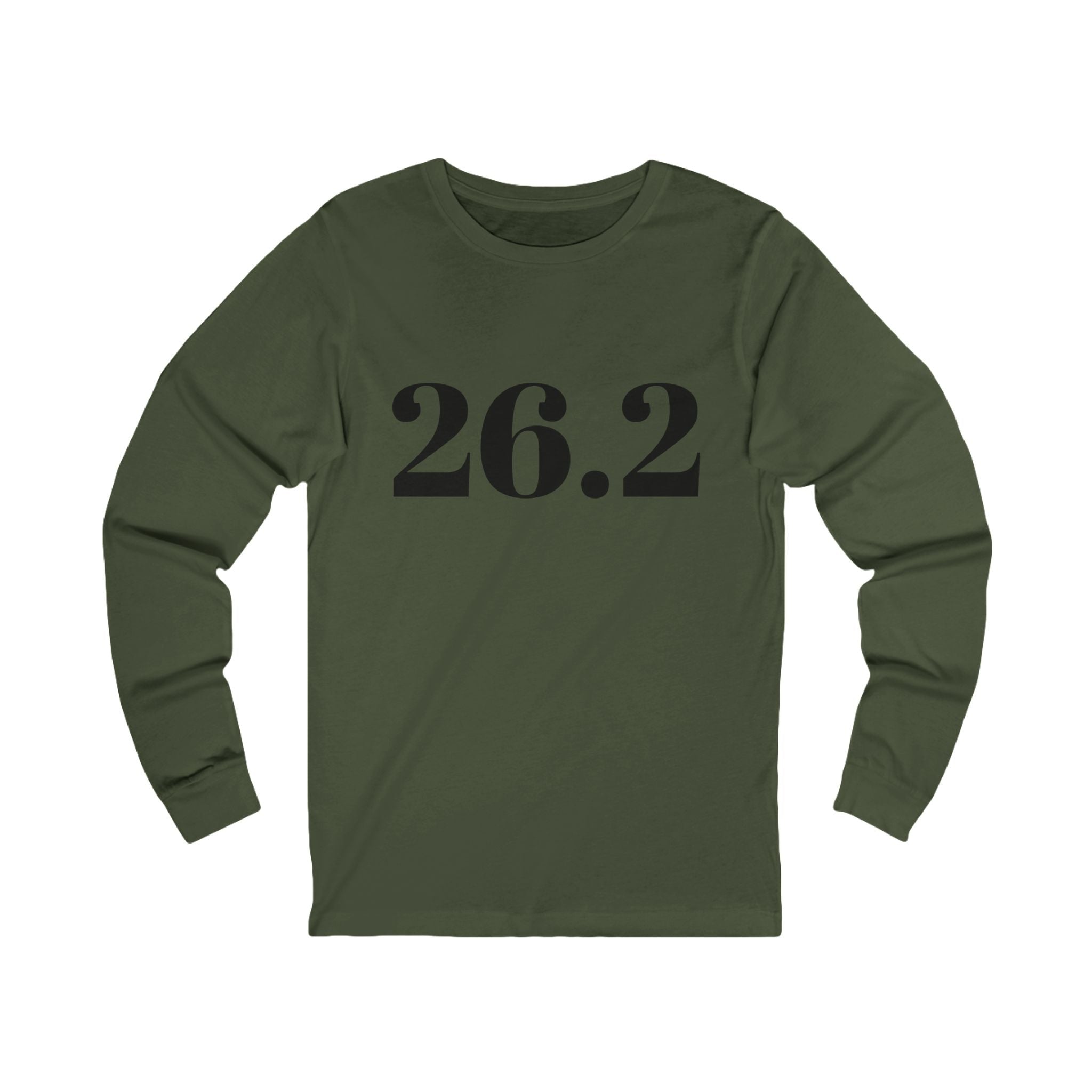 26.2 Marathon Long Sleeve Tee — Runner Race Shirt - Best Run Yet Apparel and Gifts