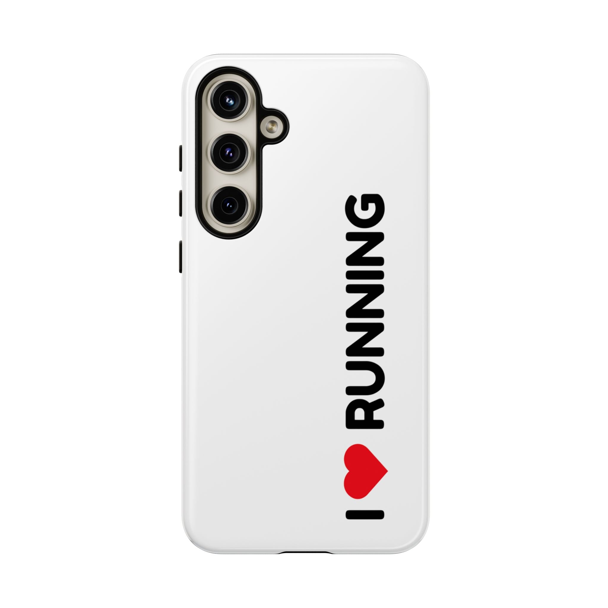 Phone Case — I Love Running Protective Slim Case for Runners