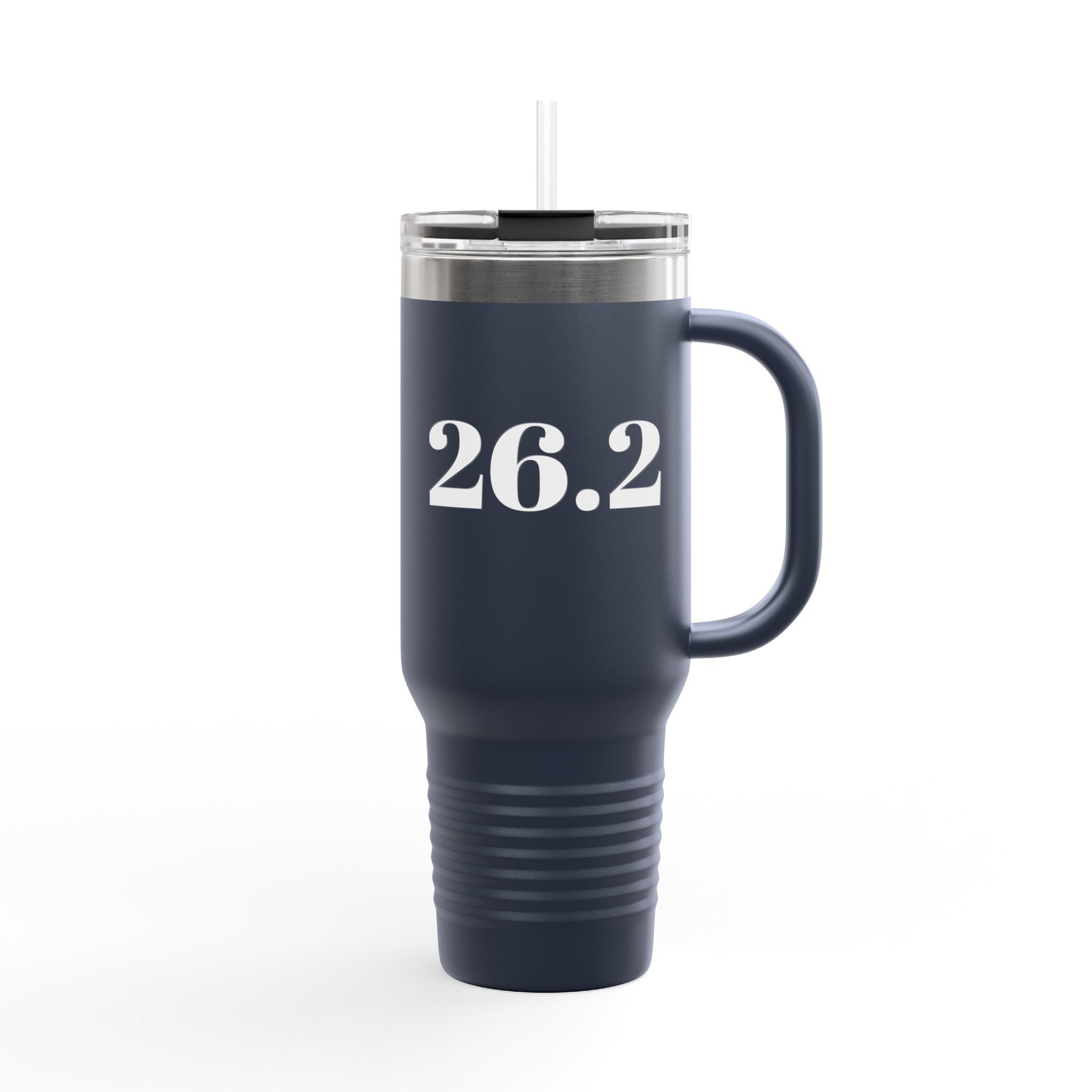 26.2 Marathon Insulated Travel Mug - 40oz Stainless Steel Tumbler - Best Run Yet Apparel and Gifts