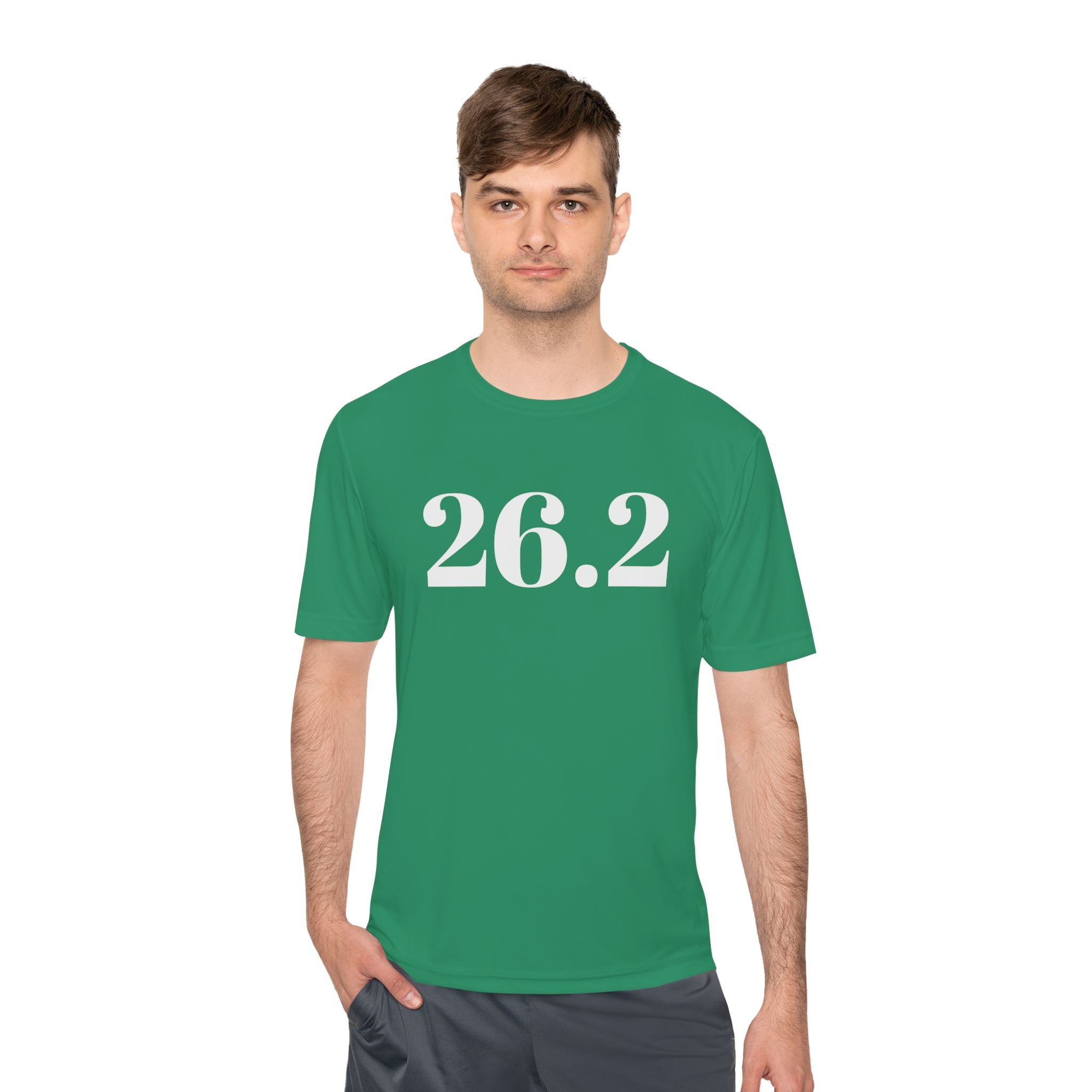 Marathon 26.2 Moisture - Wicking Tee - Best Run Yet Apparel and Gifts