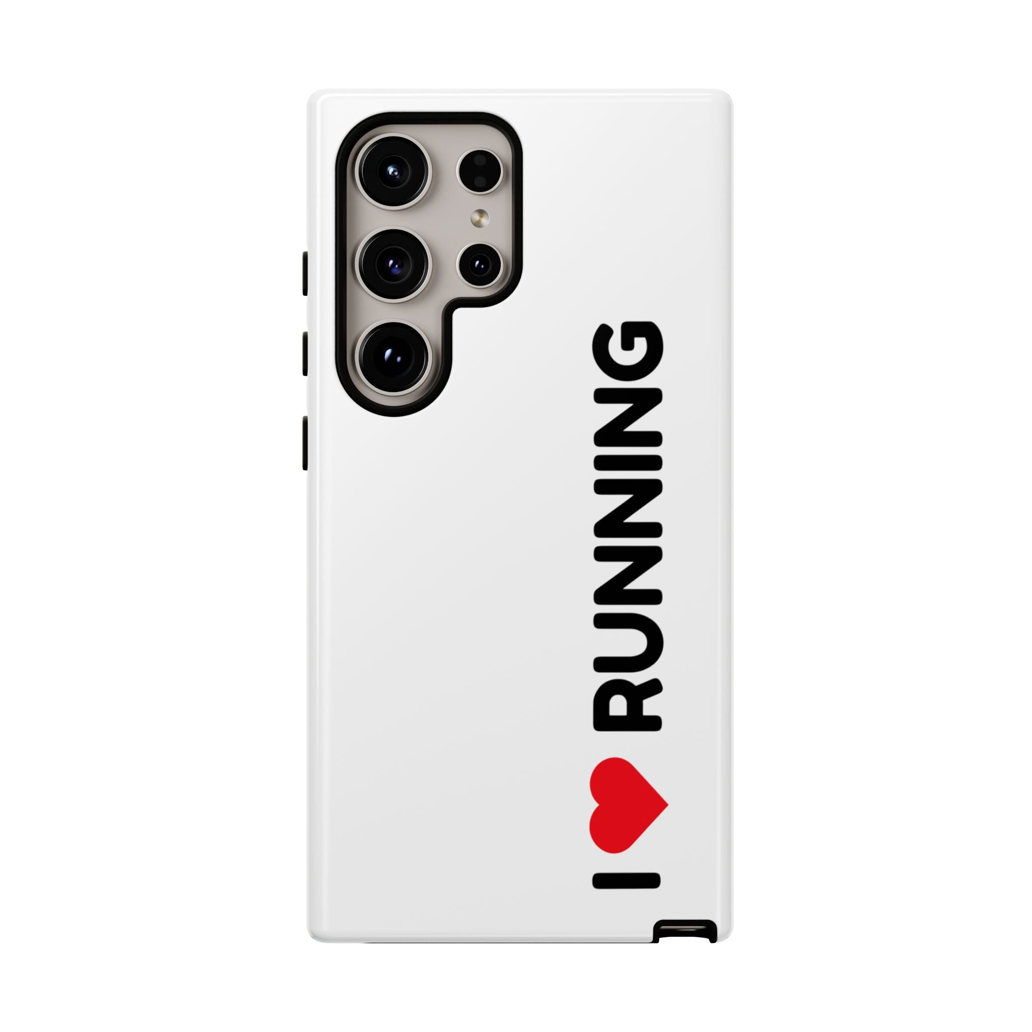 Phone Case — I Love Running Protective Slim Case for Runners
