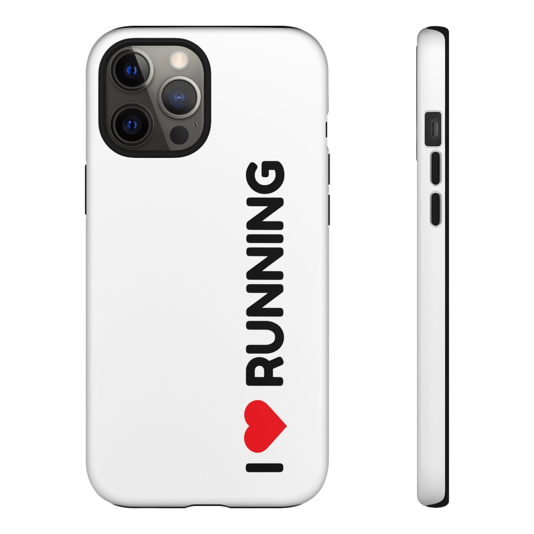 Phone Case — I Love Running Protective Slim Case for Runners