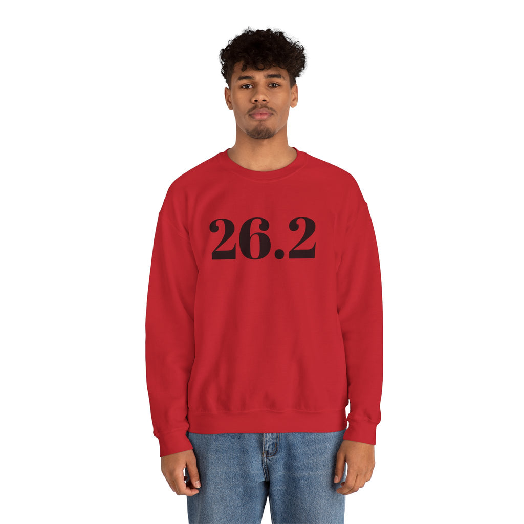 Marathon 26.2 Sweatshirt — Runner Crewneck - Best Run Yet Apparel and Gifts