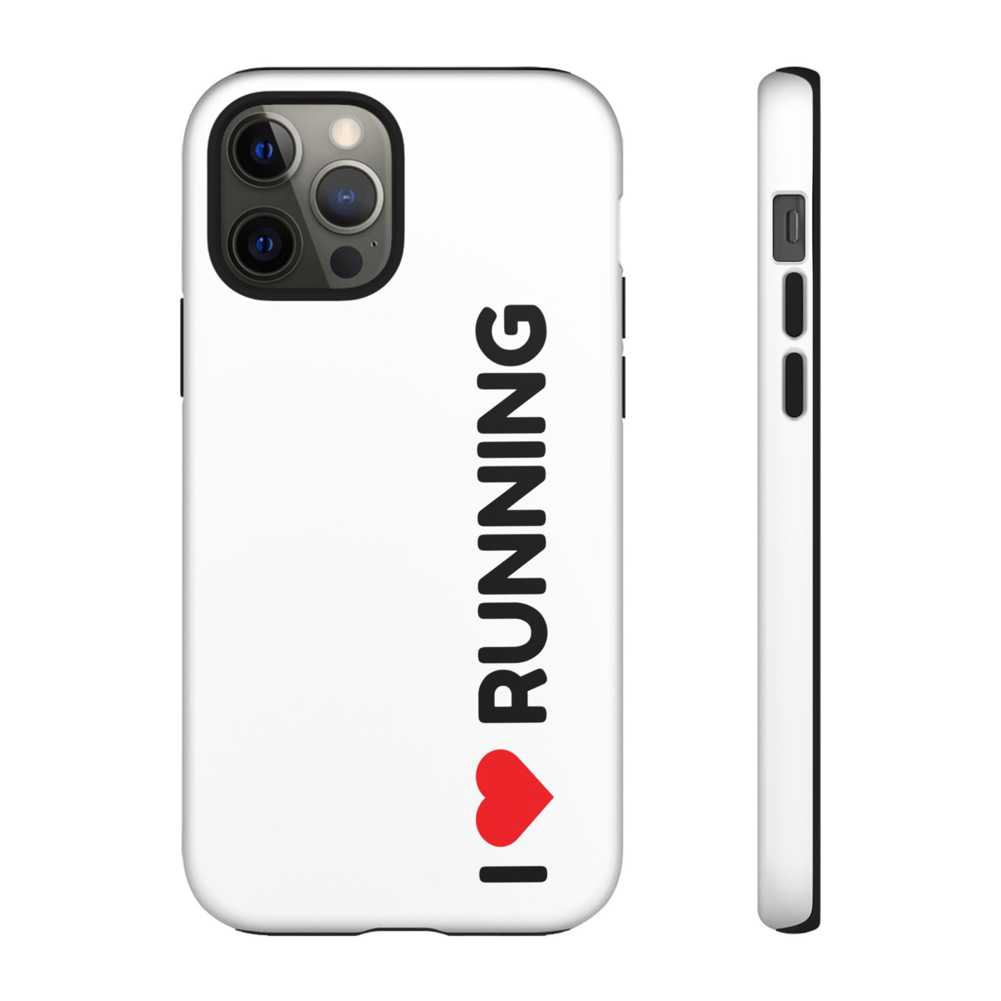 Phone Case — I Love Running Protective Slim Case for Runners