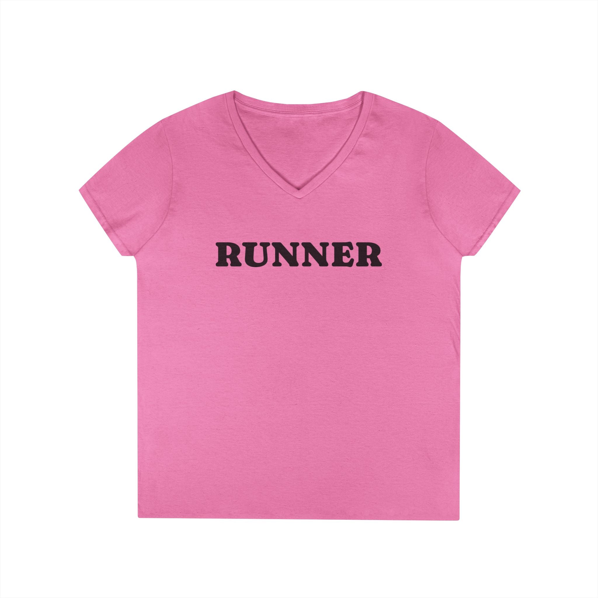 Runner V - Neck T-Shirt — Women's Casual Running Tee - Best Run Yet Apparel and Gifts